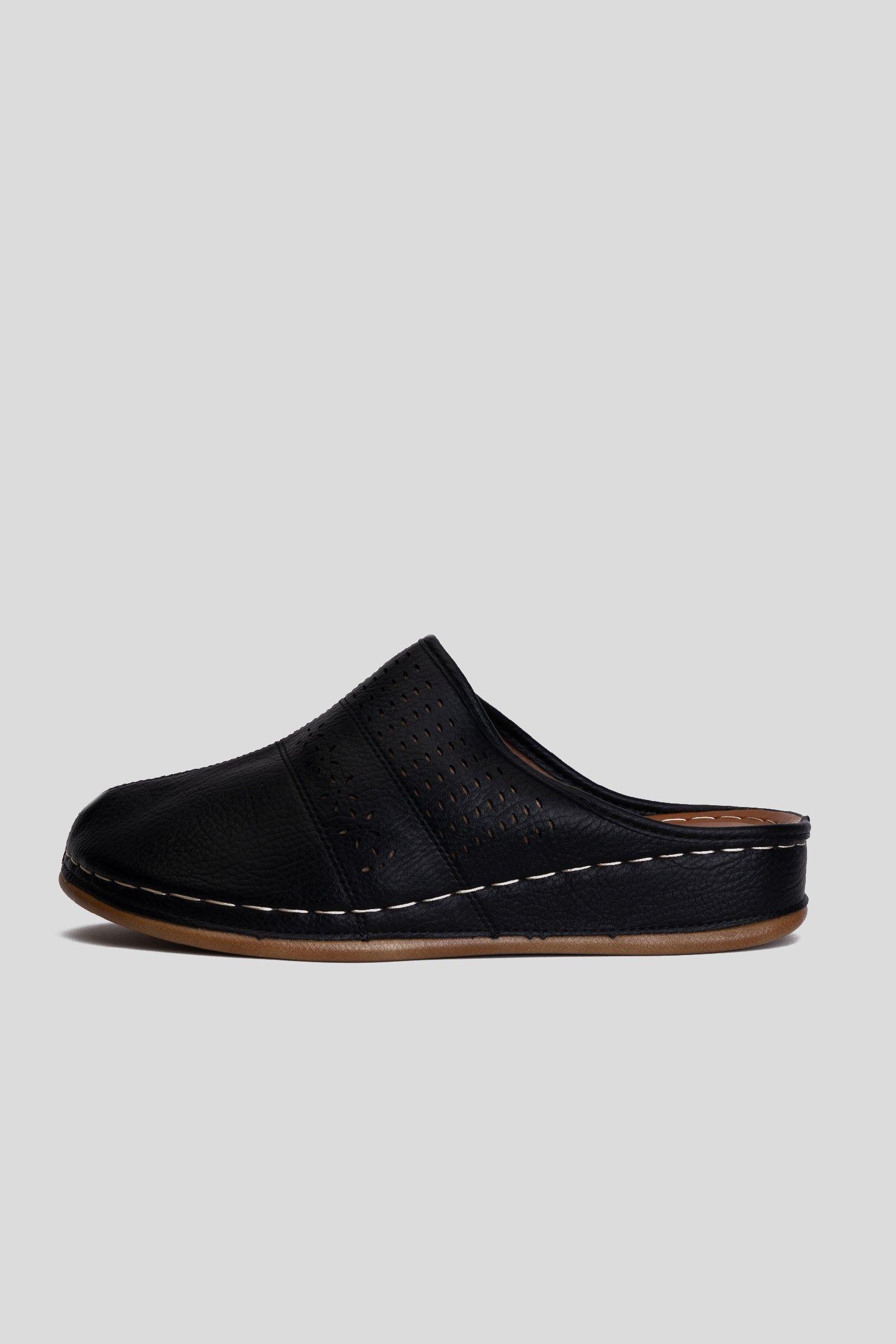 Sandalia Mujer Negro Calandra Chinitown-1