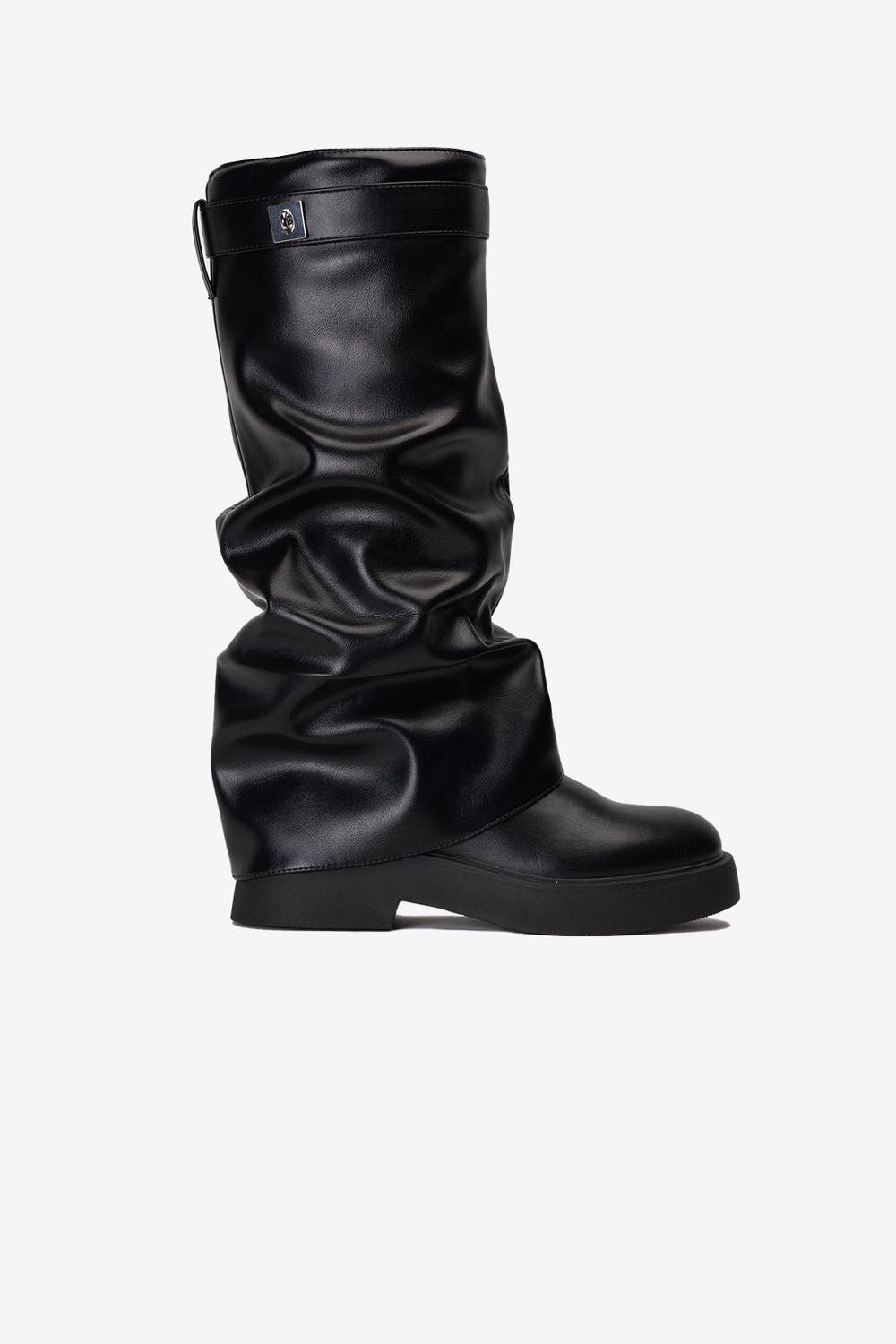 Bota Mujer Negro Vespera Chinitown-0