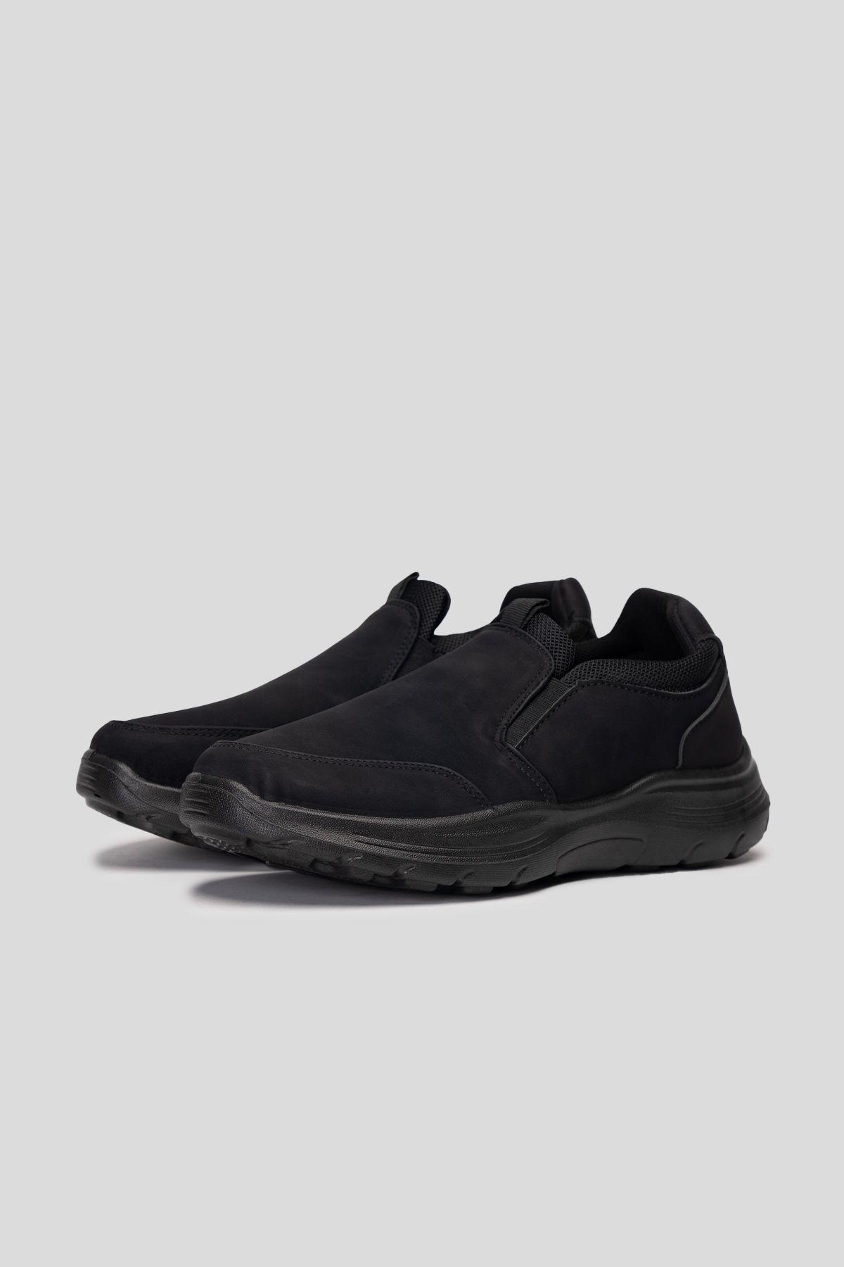 Zapato Comodo Hombre Negro Thaddeus Chinitown-1