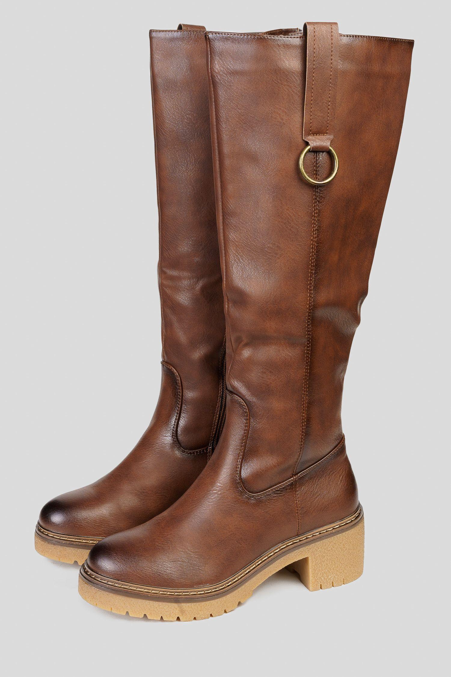 Bota Mujer Café Oscuro Siusan Chinitown-2