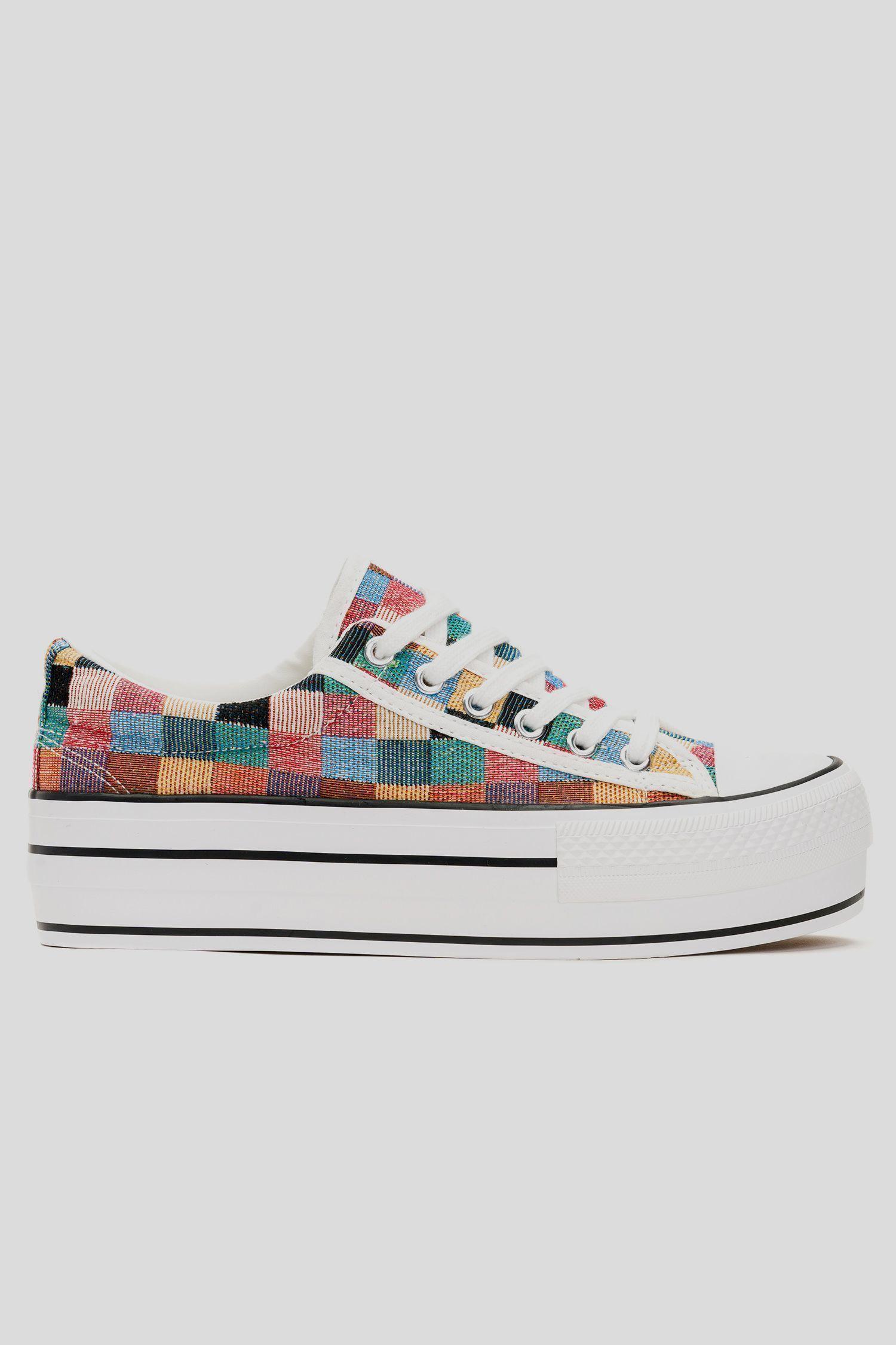 Zapatilla Mujer Blanco Square Chancleta-0