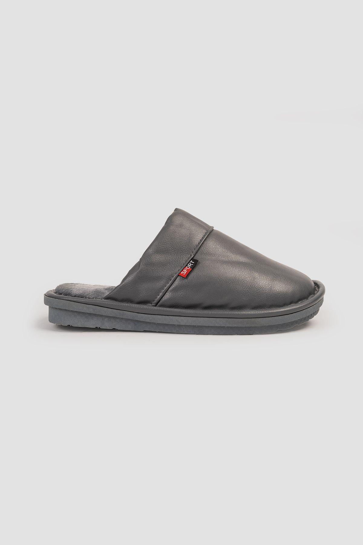 Pantufla Hombre Gris Michel Carbin-0