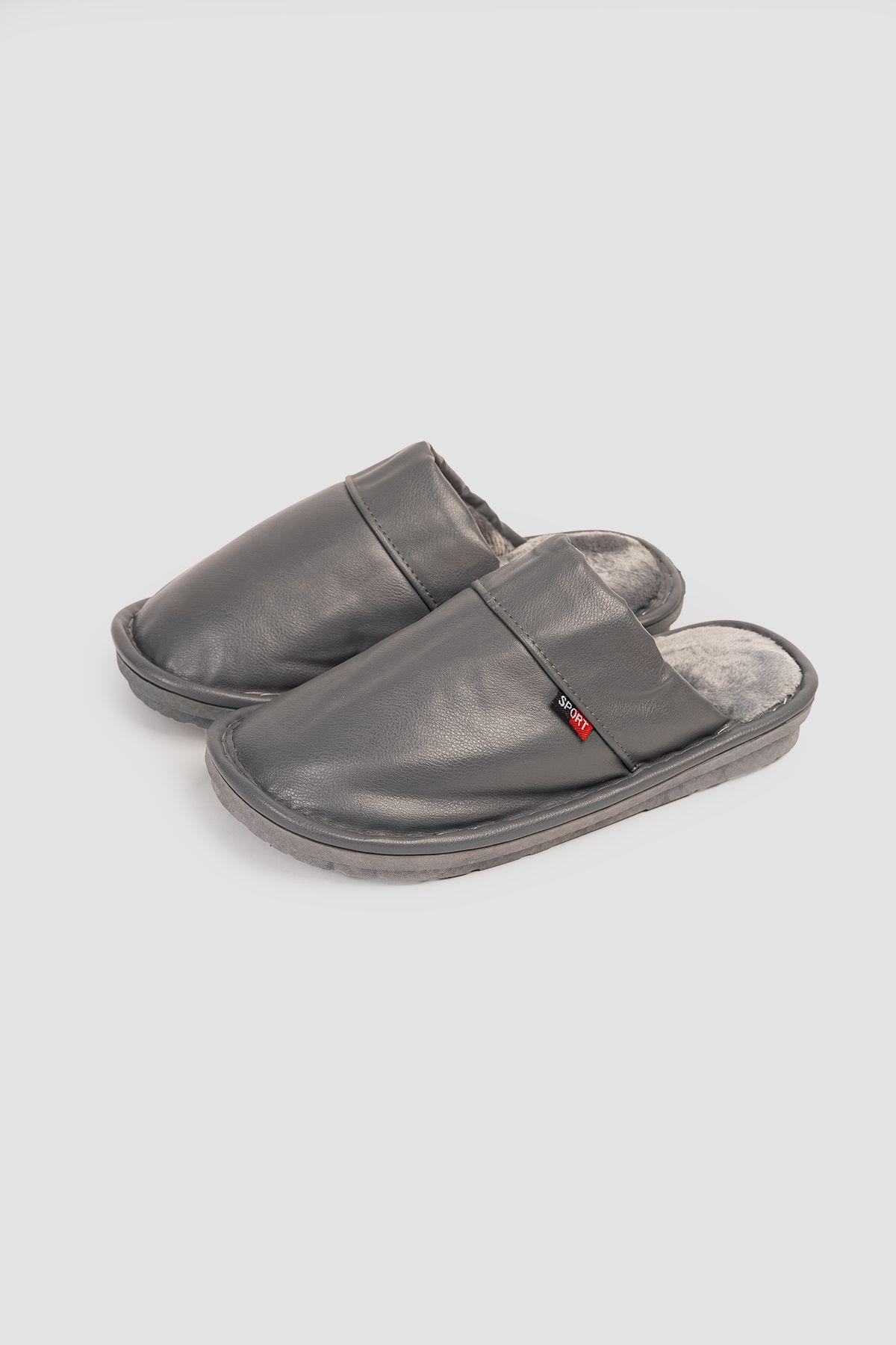 Pantufla Hombre Gris Michel Carbin-1