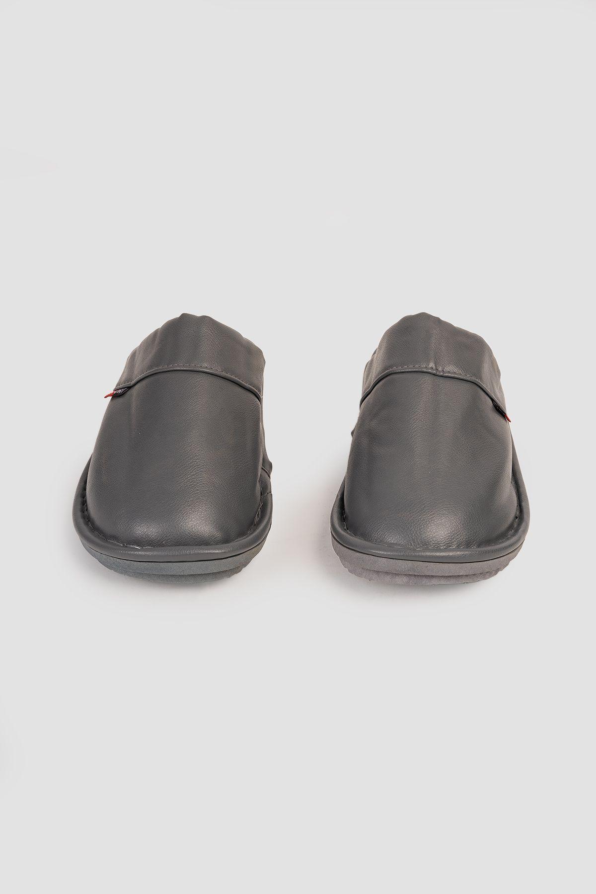 Pantufla Hombre Gris Michel Carbin-2