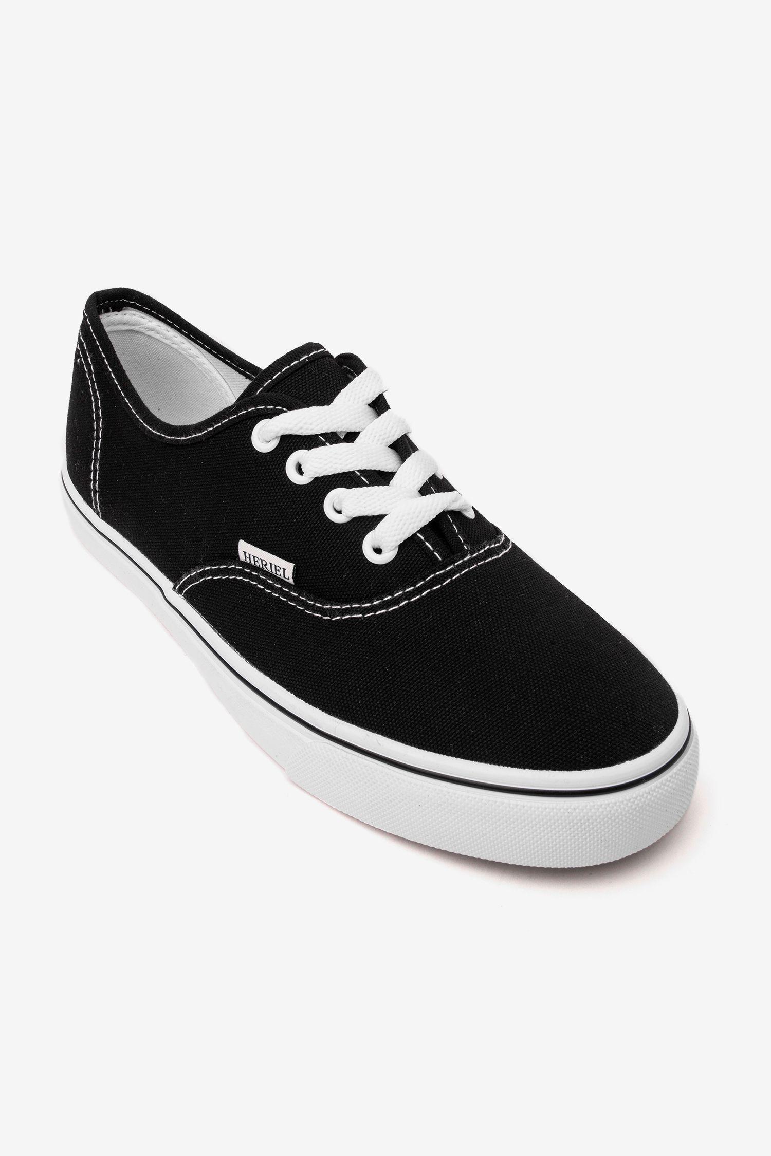 Zapatilla Hombre blanco negro Med Chancleta-0