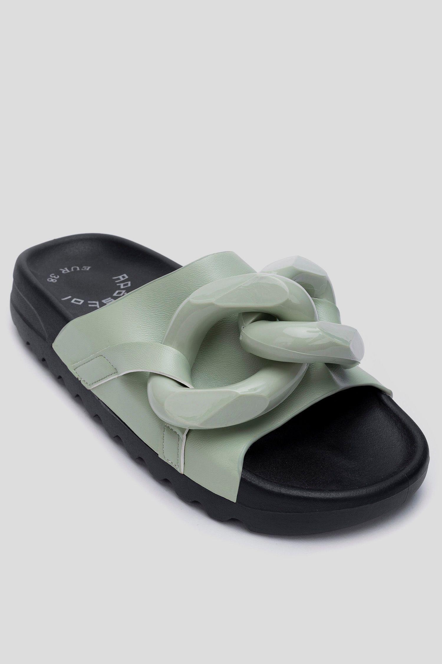 Sandalia Mujer Verde Chida Apóstol-2