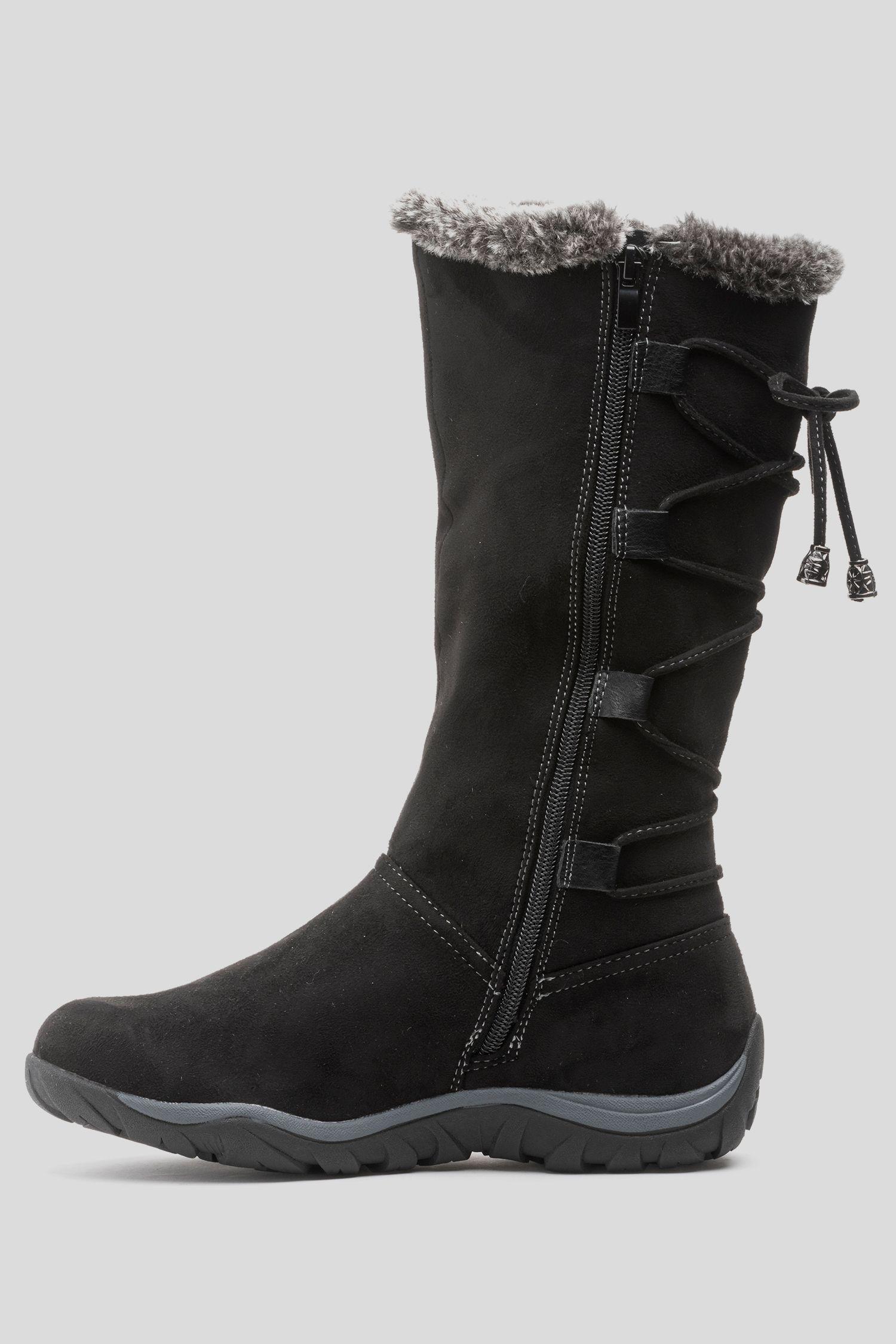 Bota Mujer Negro Isa Chancleta-1