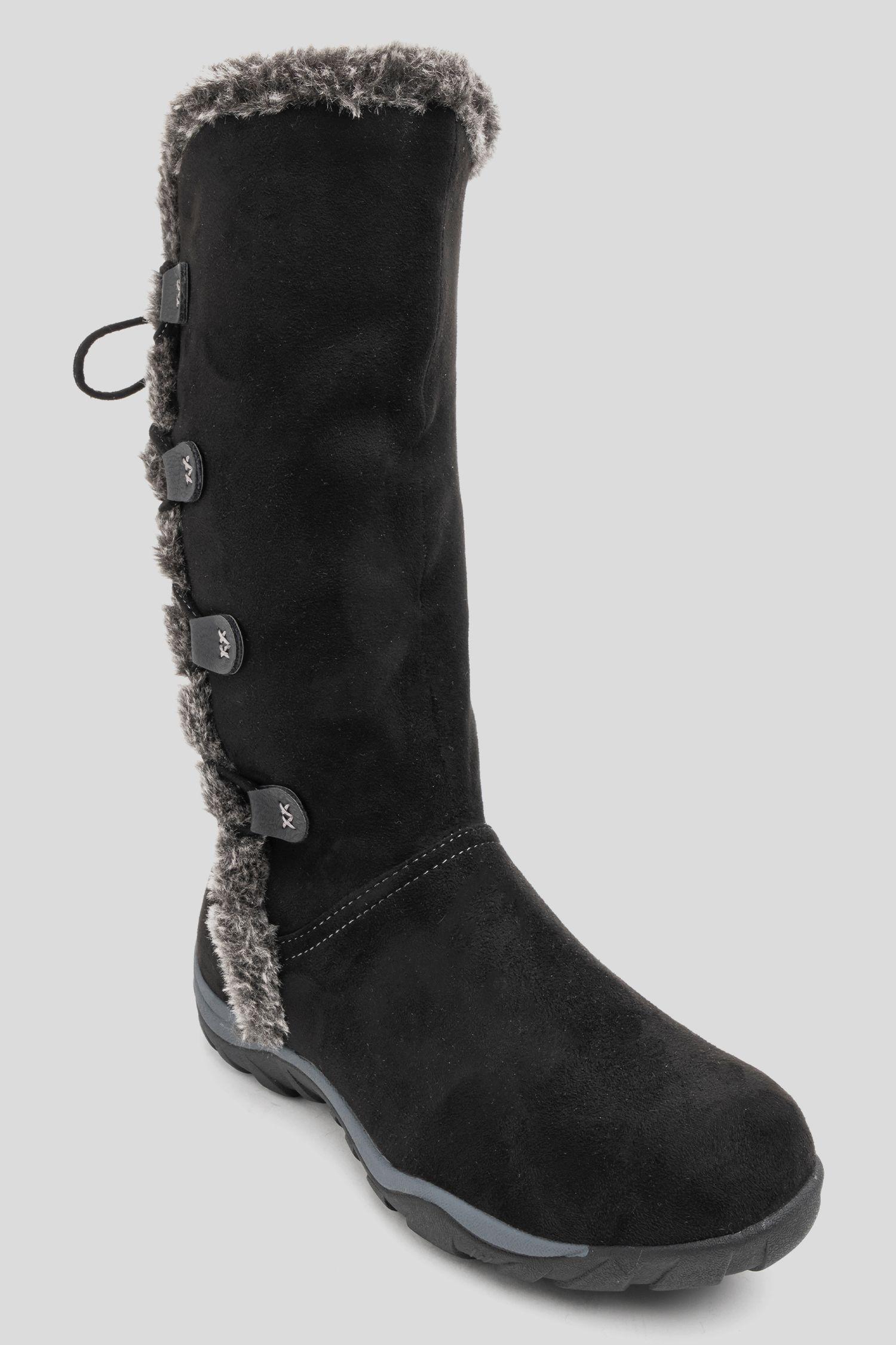 Bota Mujer Negro Isa Chancleta-2