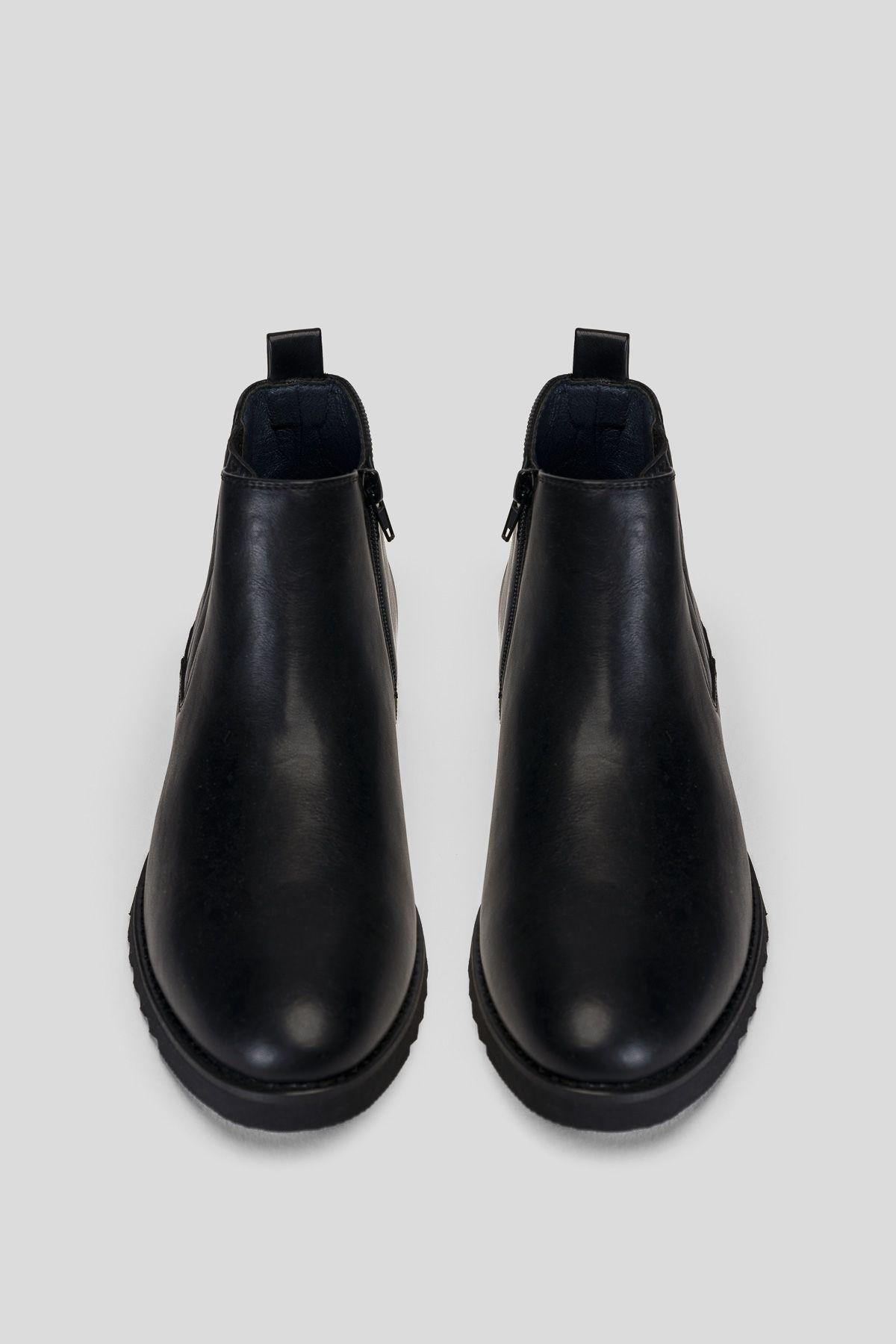 Botín Hombre Negro Gael Thunder Blue-2