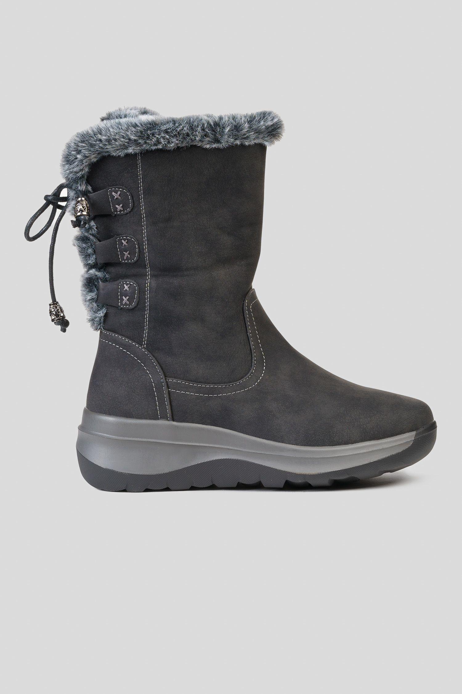 Bota Mujer Gris Zaria Thunder Blue-0