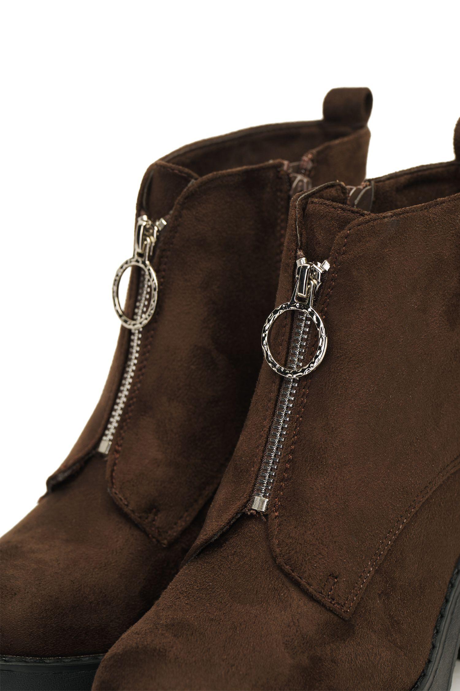 Botín Mujer Camel Elisa Chinitown-4