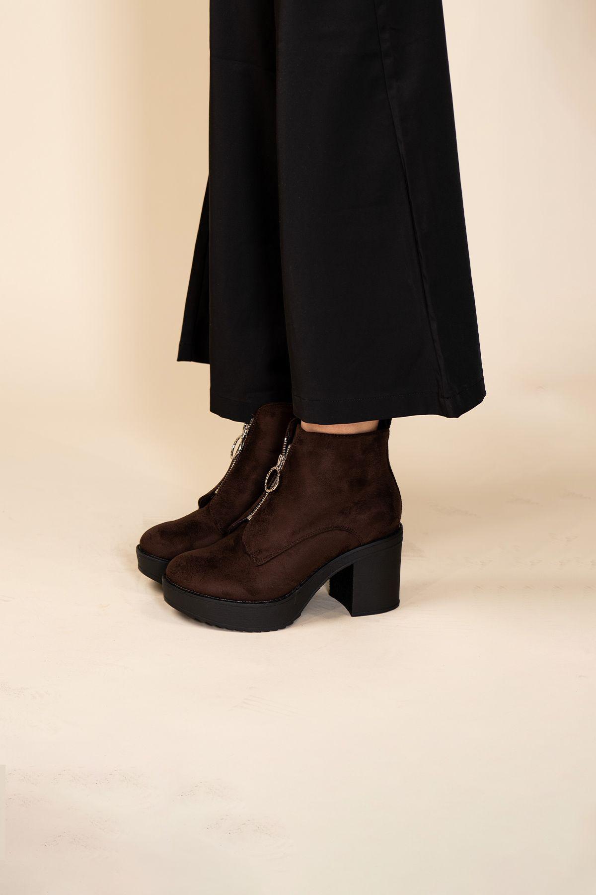 Botín Mujer Camel Elisa Chinitown-6