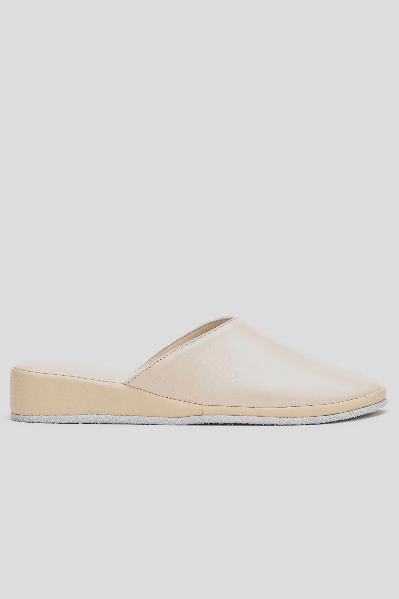 Pantuflas Pétalo Beige Suavecito-0