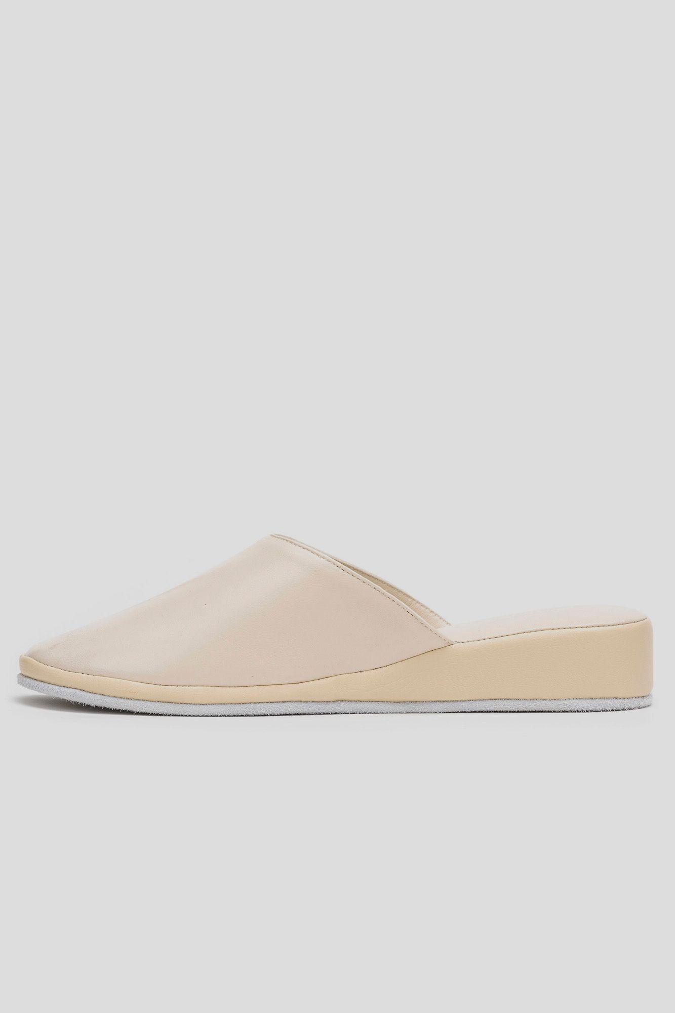 Pantuflas Pétalo Beige Suavecito-1