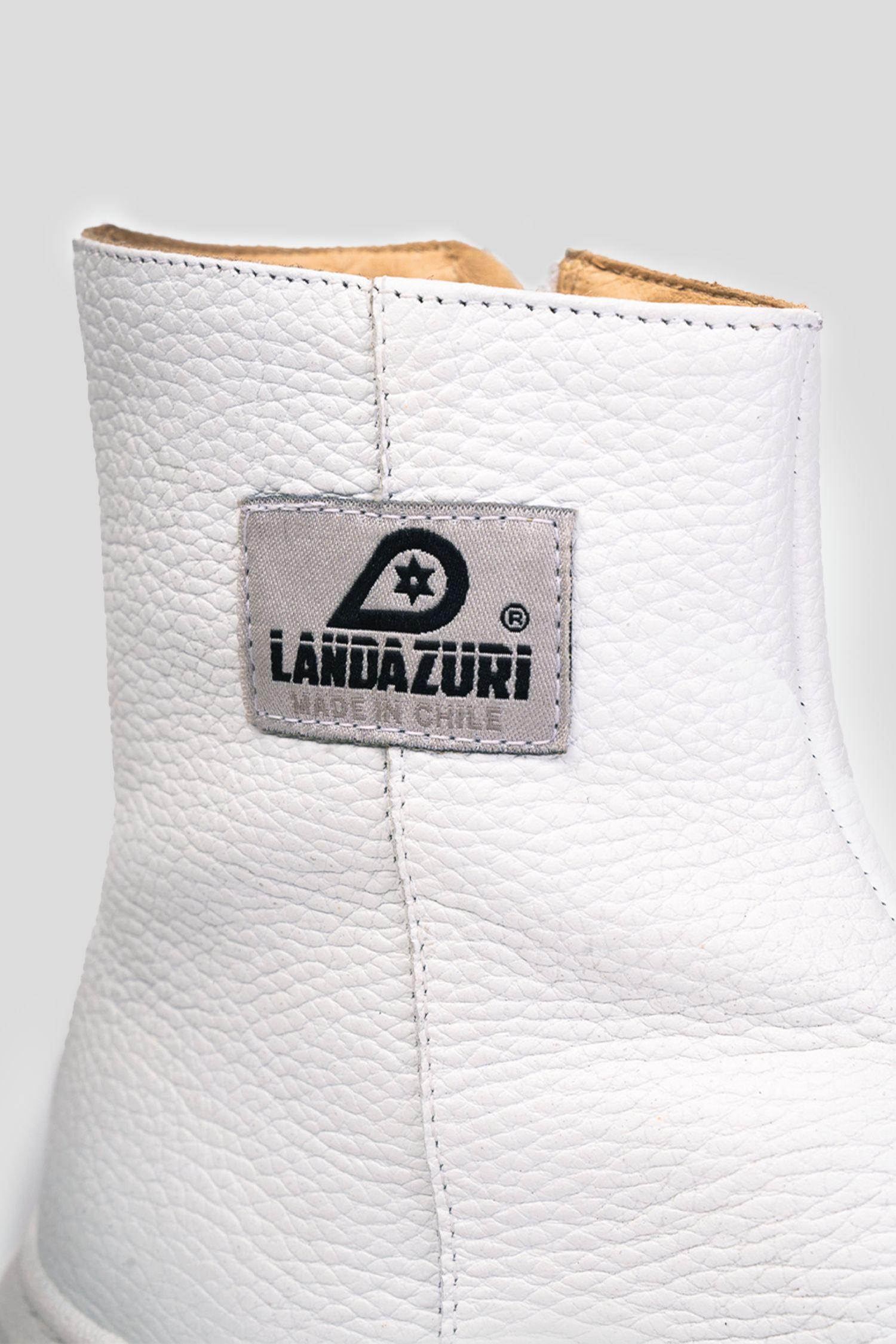 Zapatilla Cuero Frigg Blanco Plata Landazuri-3