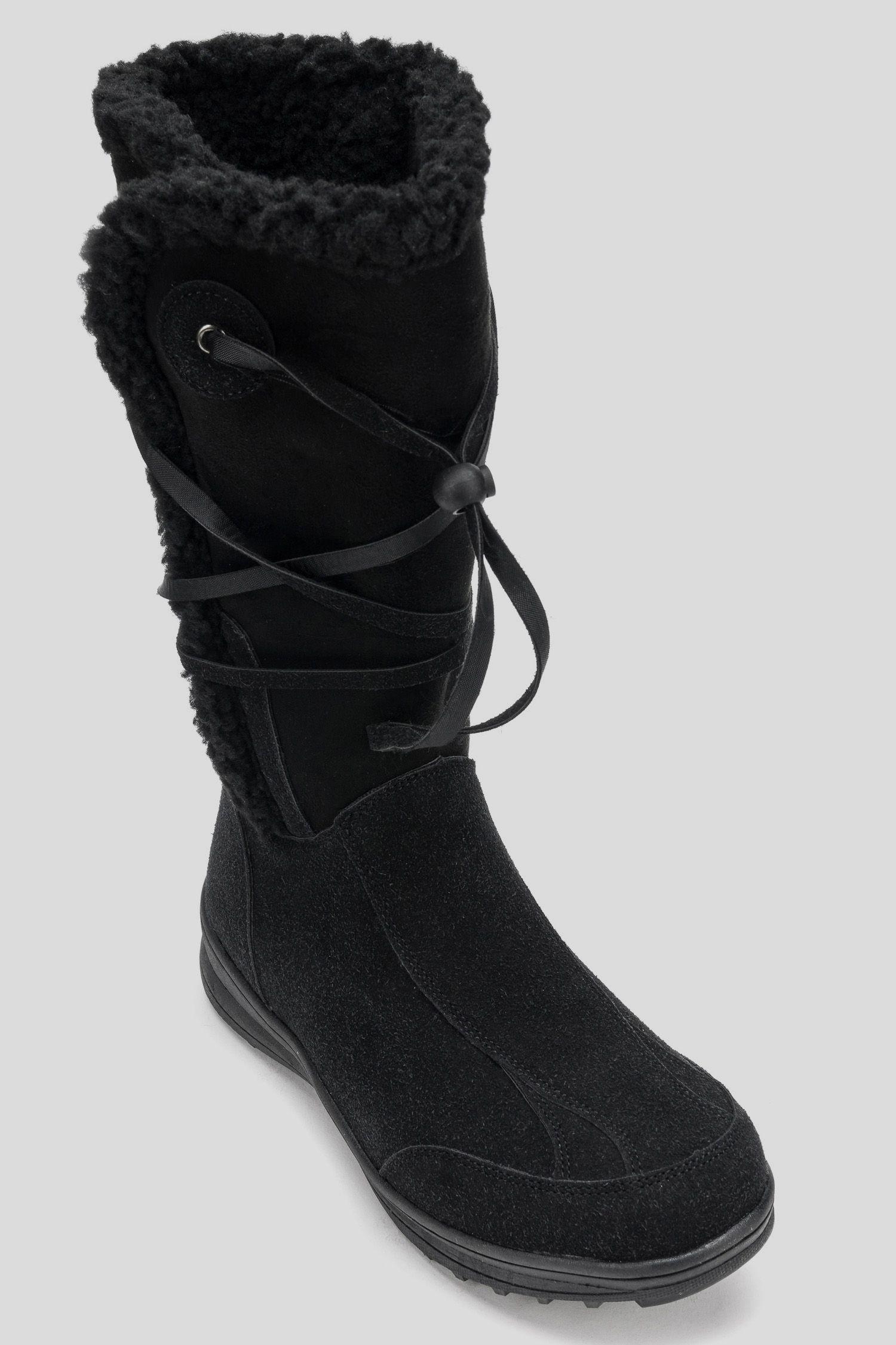 Bota Mujer Negro Ribun Carbin-2