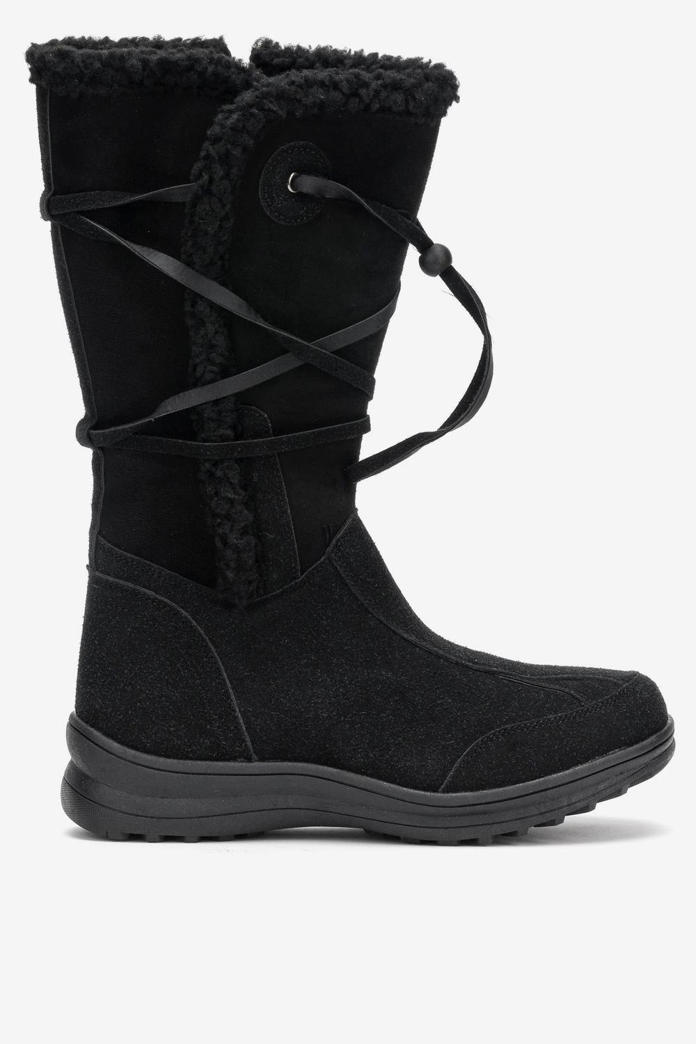 Bota Mujer Negro Ribun Carbin-0