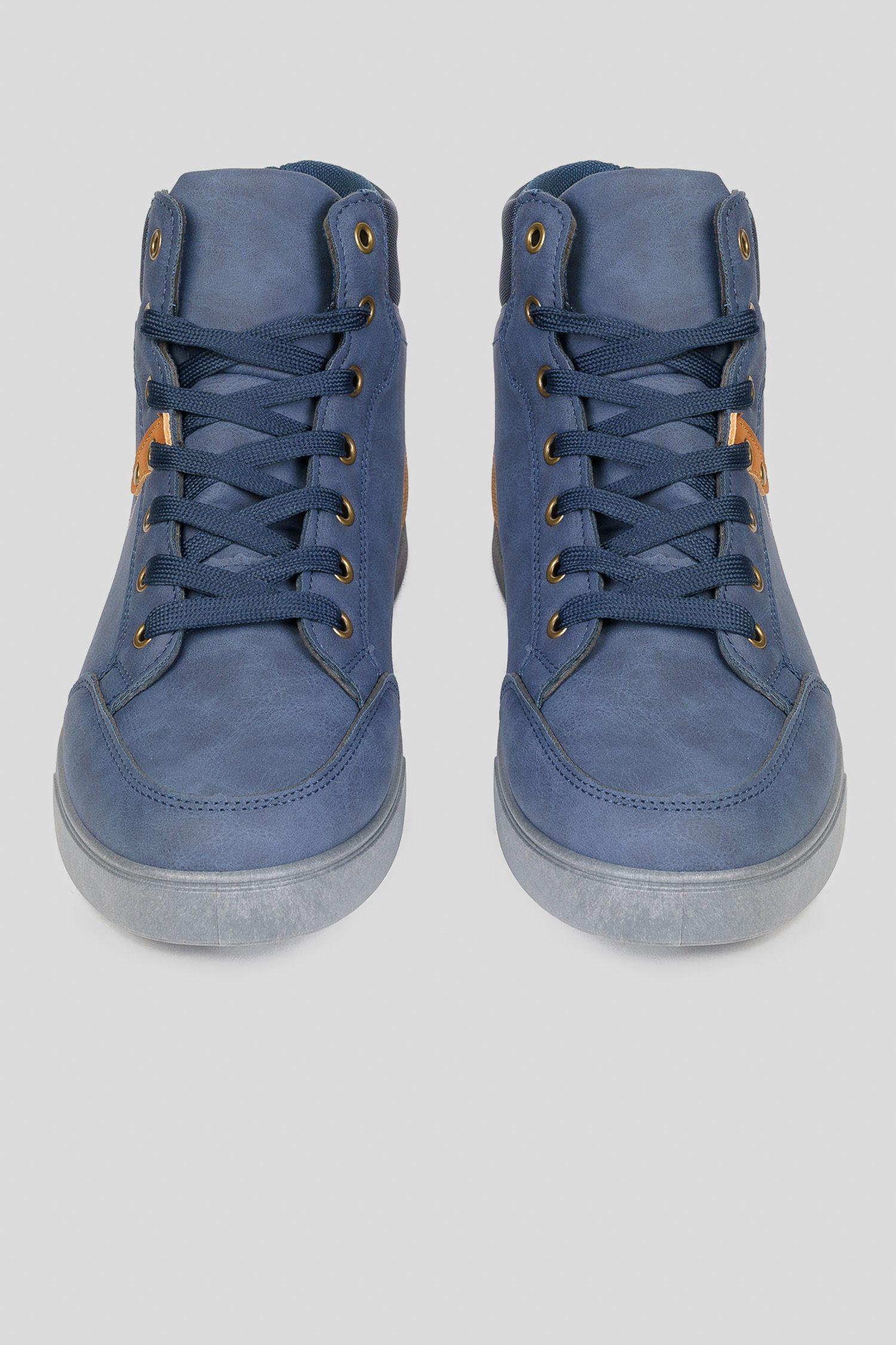 Botín Hombre Azul Calvin Thunder Blue-3