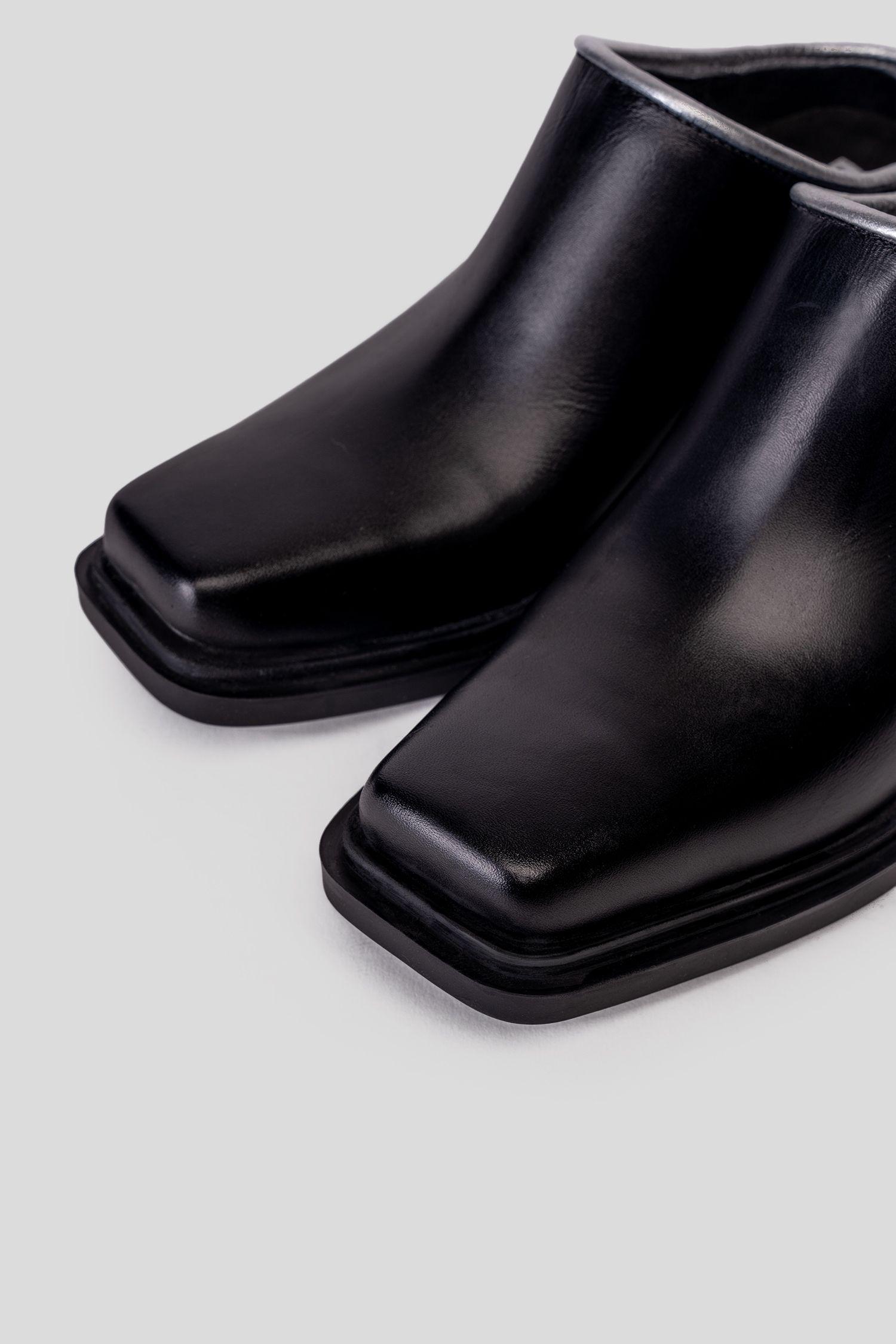 Zapato Cuero Mule Bruma Negro Landazuri-3