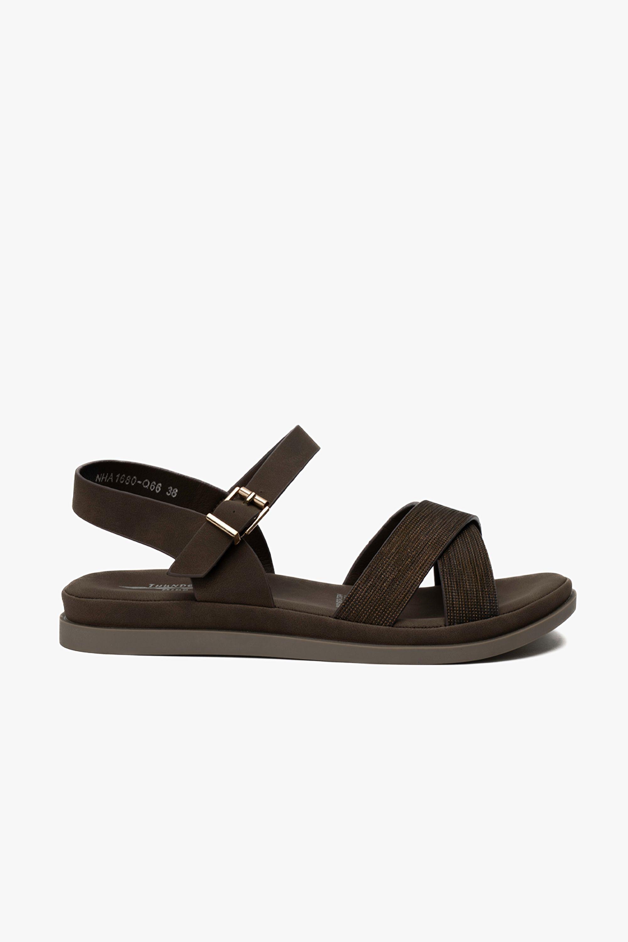 Sandalia Casual Mujer Café Laurel Chinitown-0