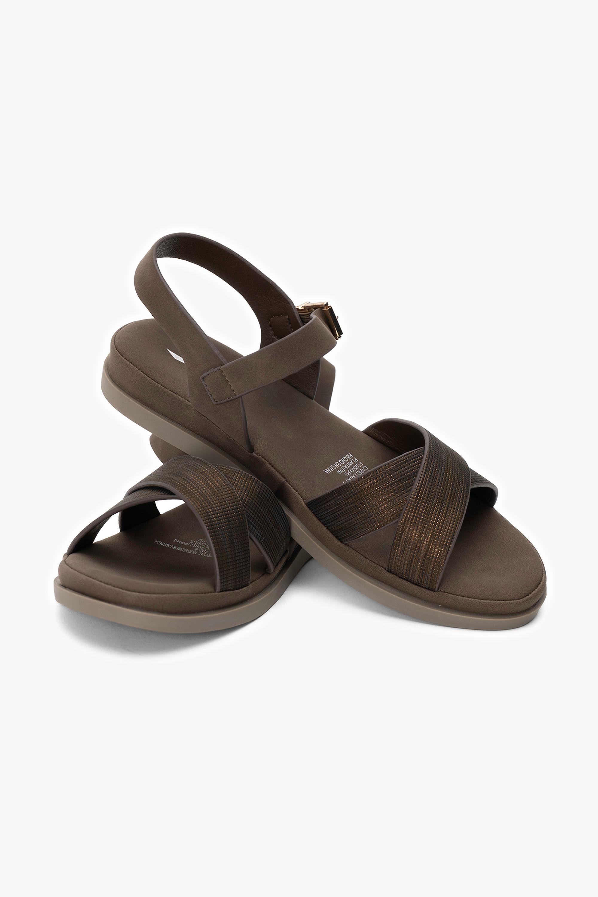 Sandalia Casual Mujer Café Laurel Chinitown-5