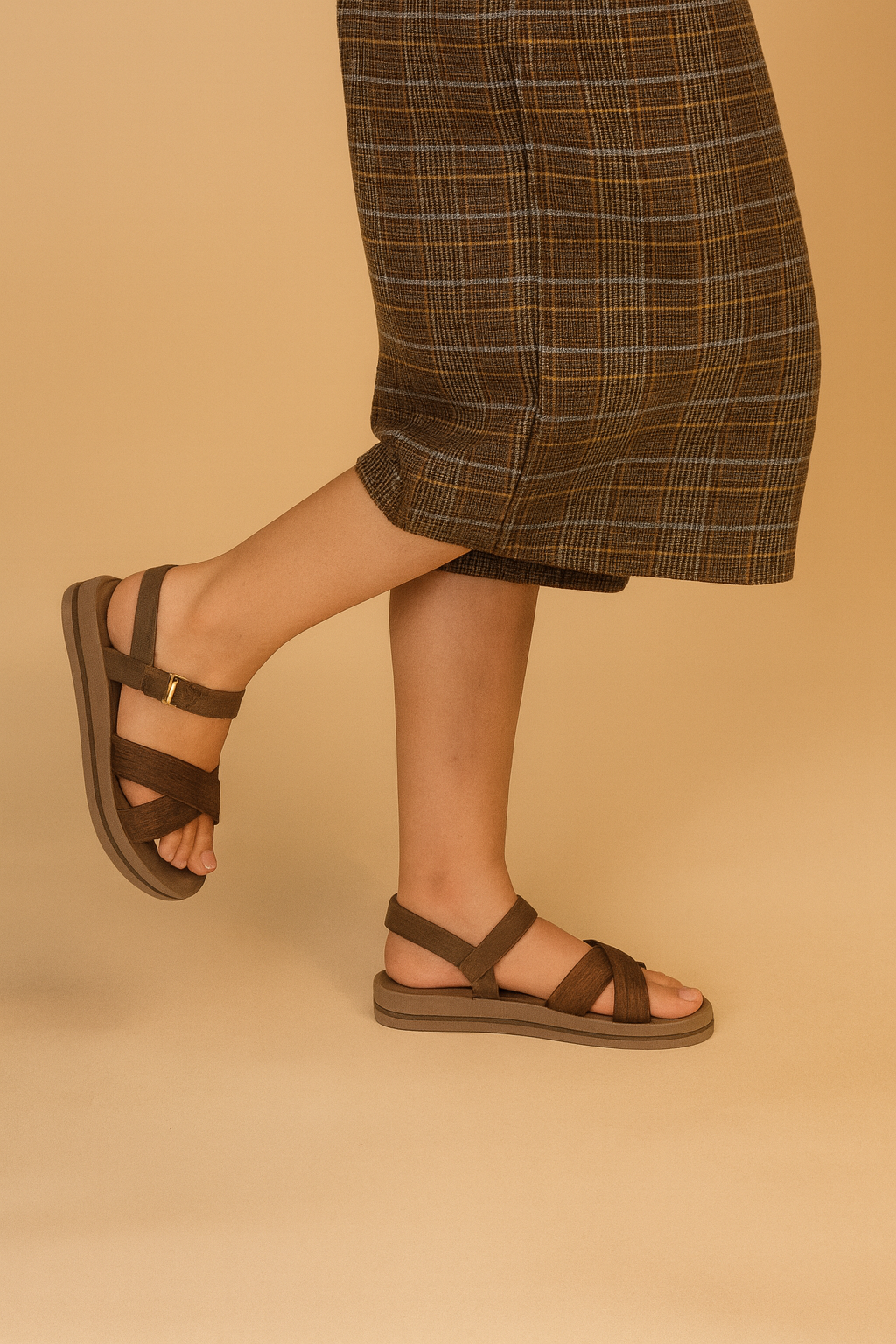 Sandalia Casual Mujer Café Laurel Chinitown-6