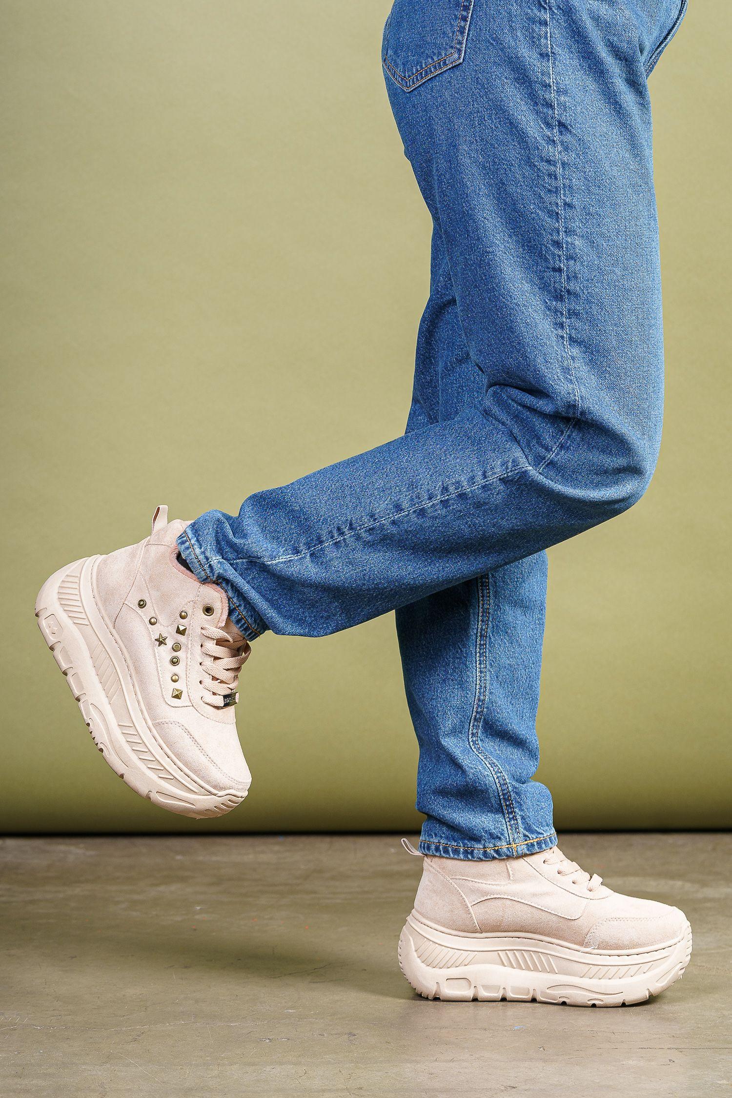 Zapatilla Mujer Rosa Mizuki Boteli-1