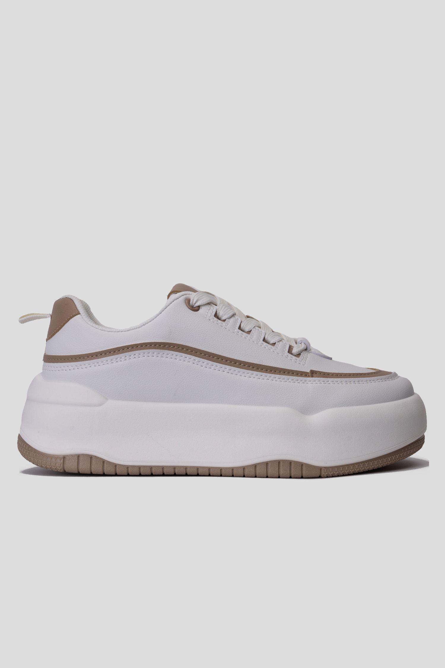Zapatilla Urbana Mujer Beige Rosella Chinitown-1