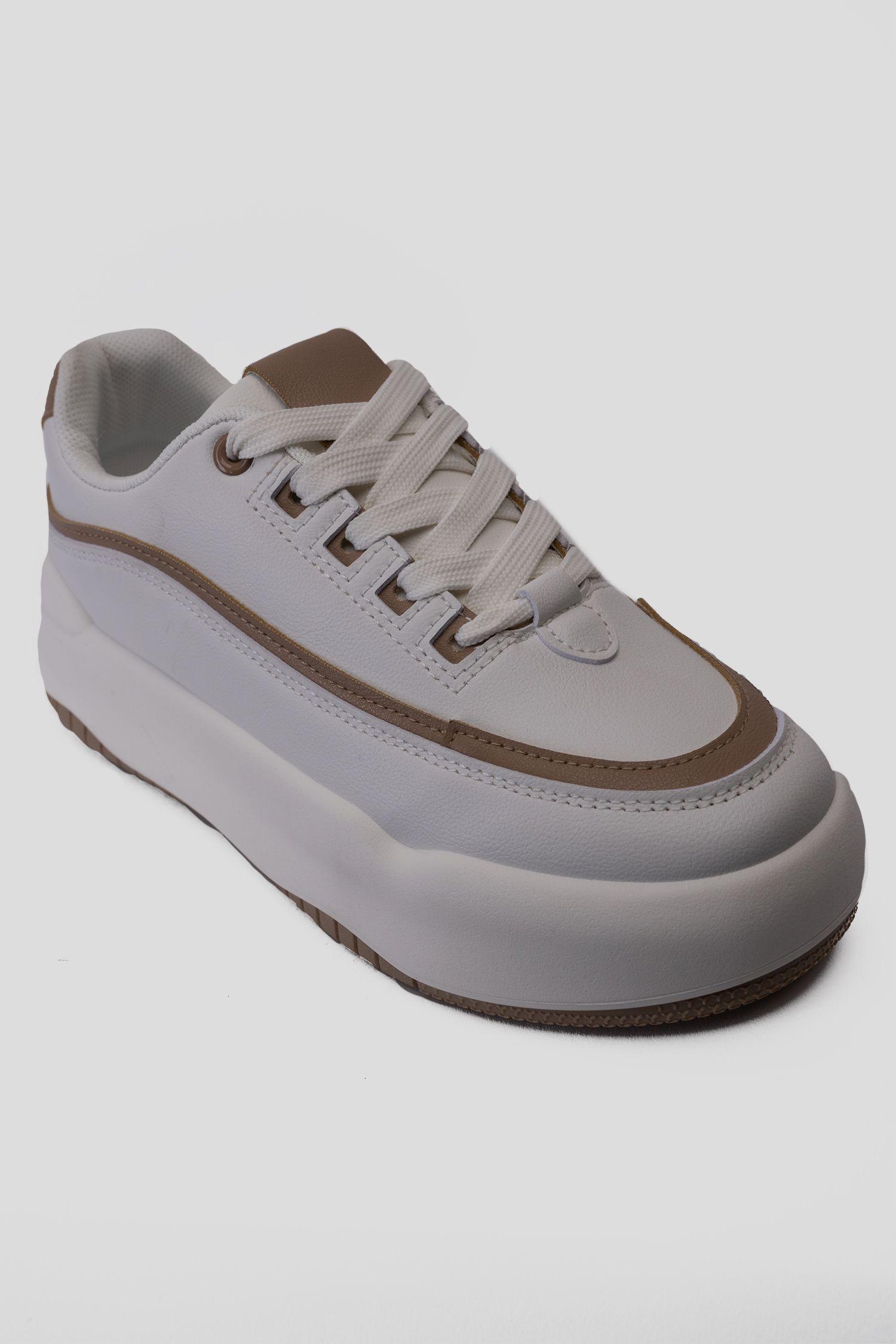 Zapatilla Urbana Mujer Beige Rosella Chinitown-2