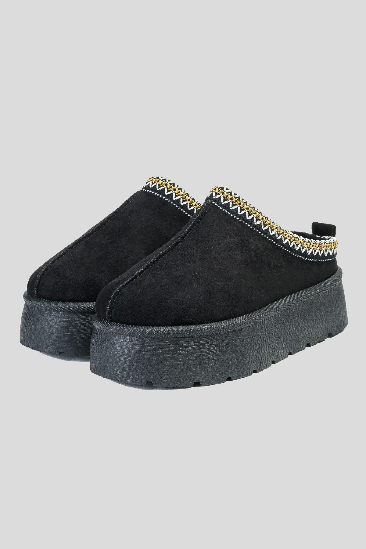 Babucha Mujer Negro Avis Thunder Blue-2