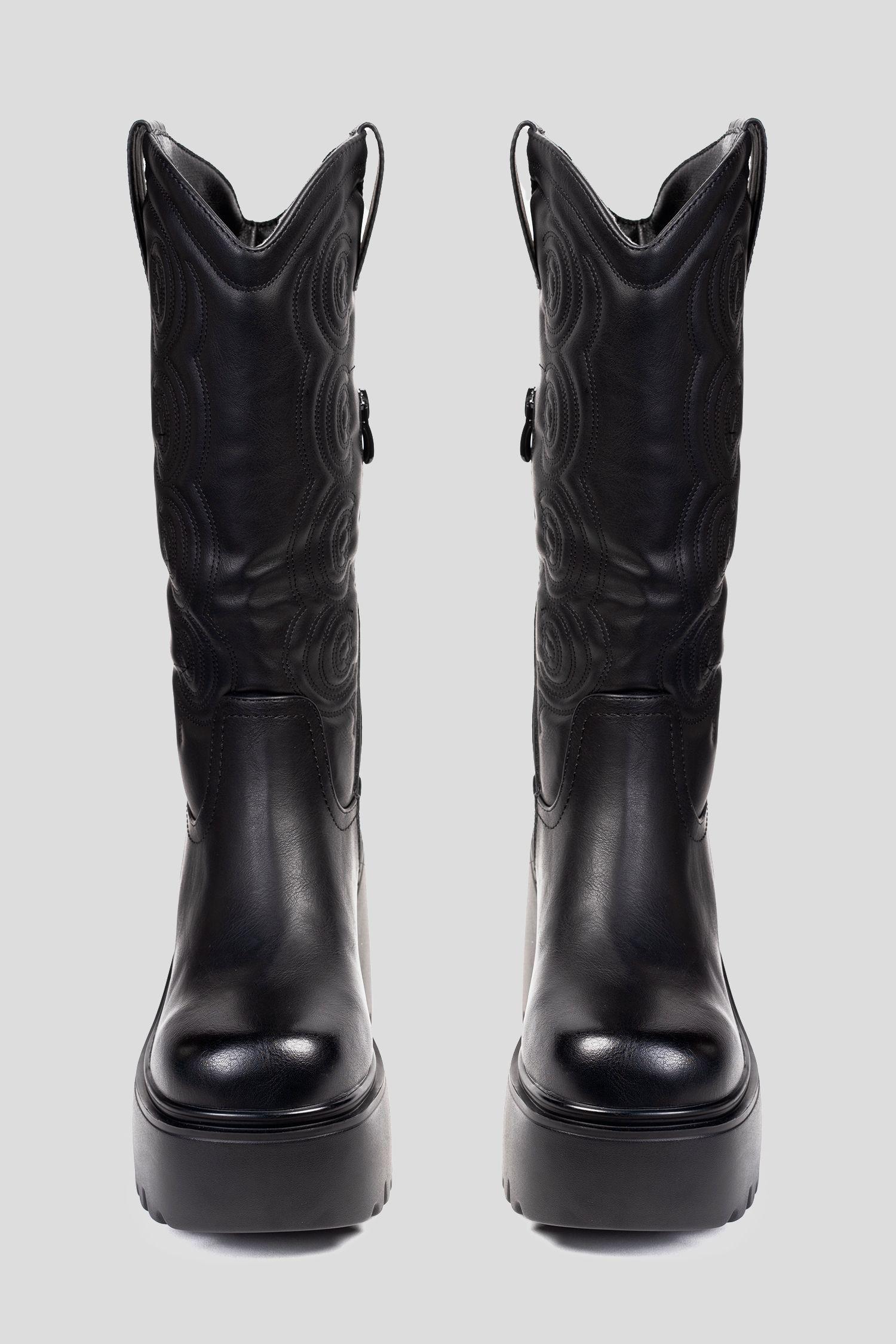 Bota Mujer Negro Elara Apóstol-3