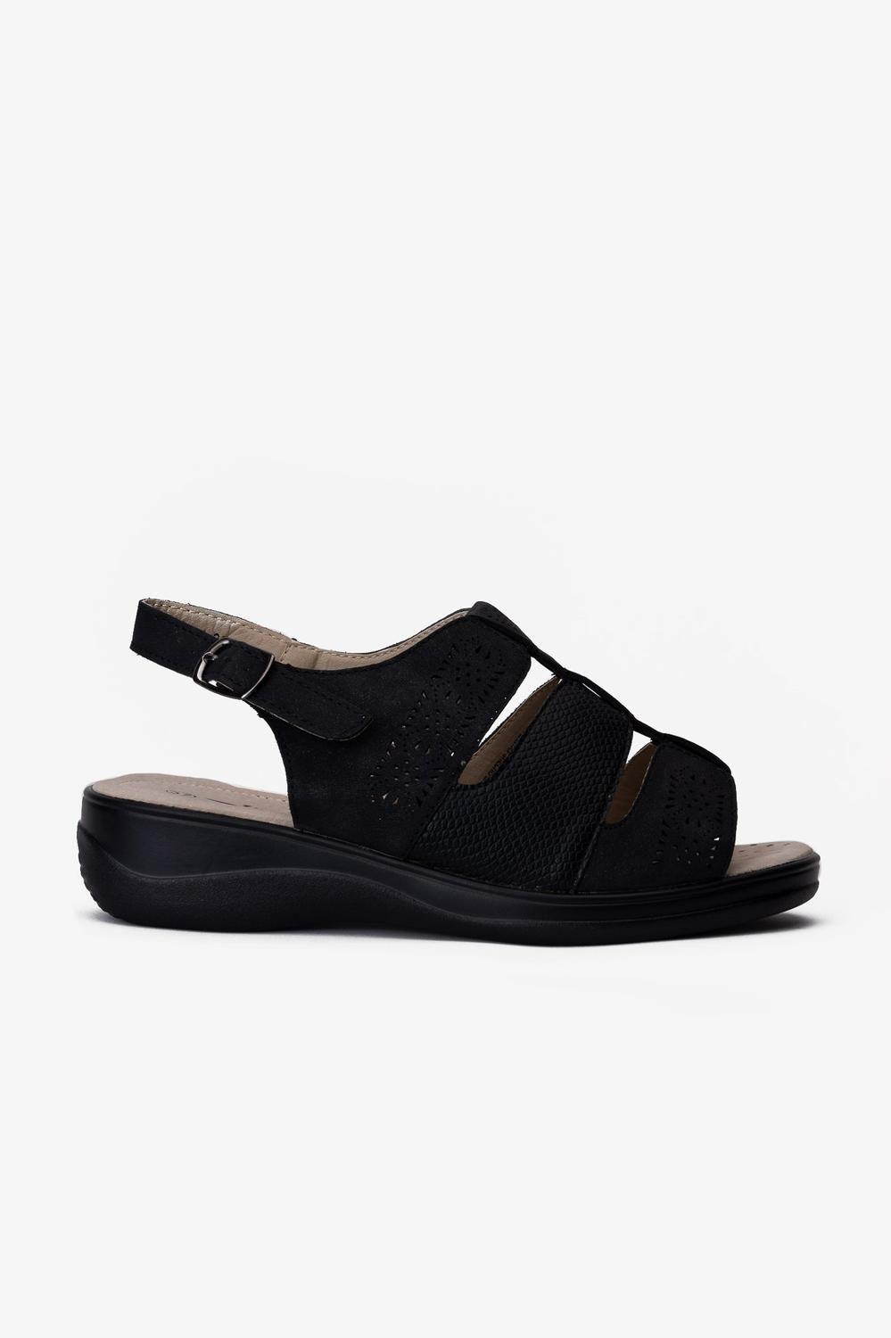 Sandalia Mujer Negro Idaira Thunder Blue-0