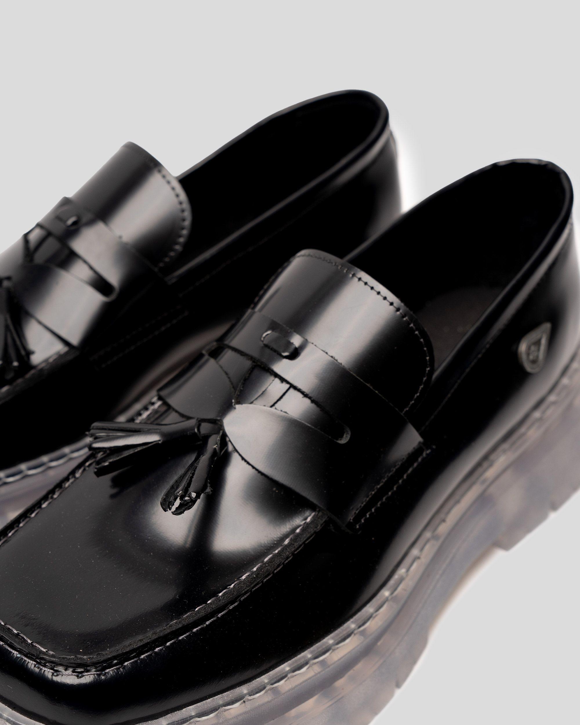 Mocasín Cuero Mediterráneo Negro Cristal Landazuri-6