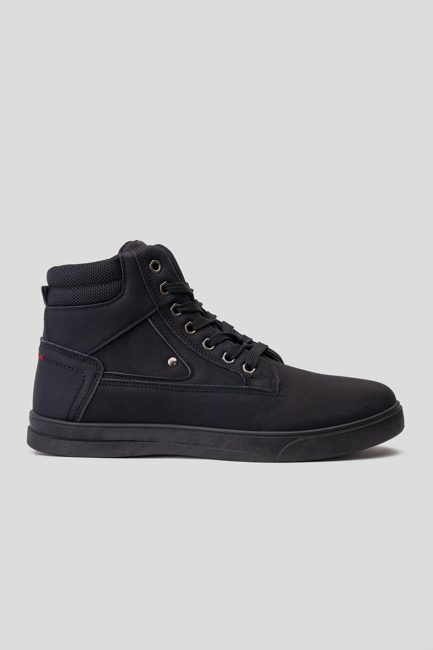 Zapatilla Hombre Negro Caetano Thunder Blue-0