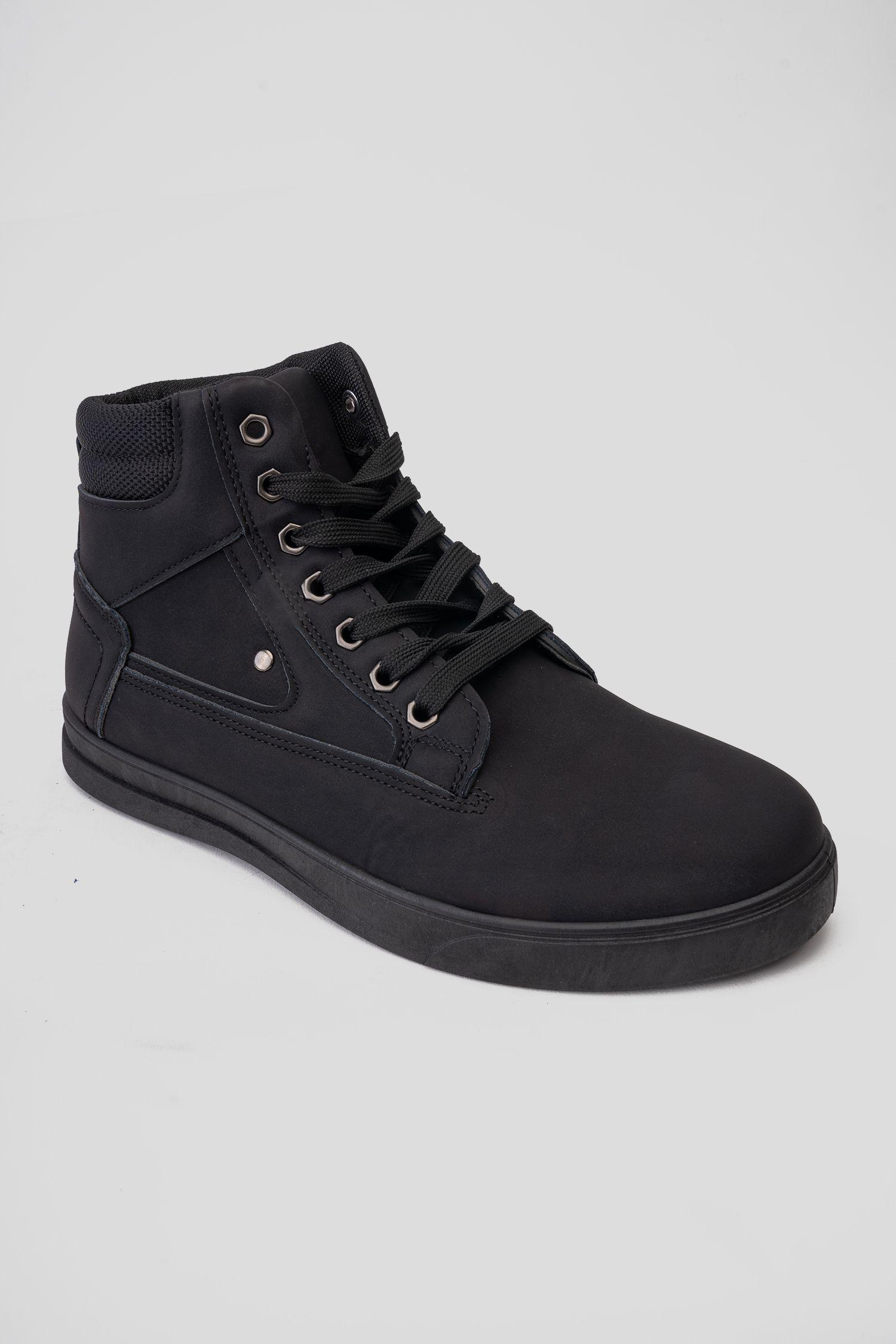 Zapatilla Hombre Negro Caetano Thunder Blue-2