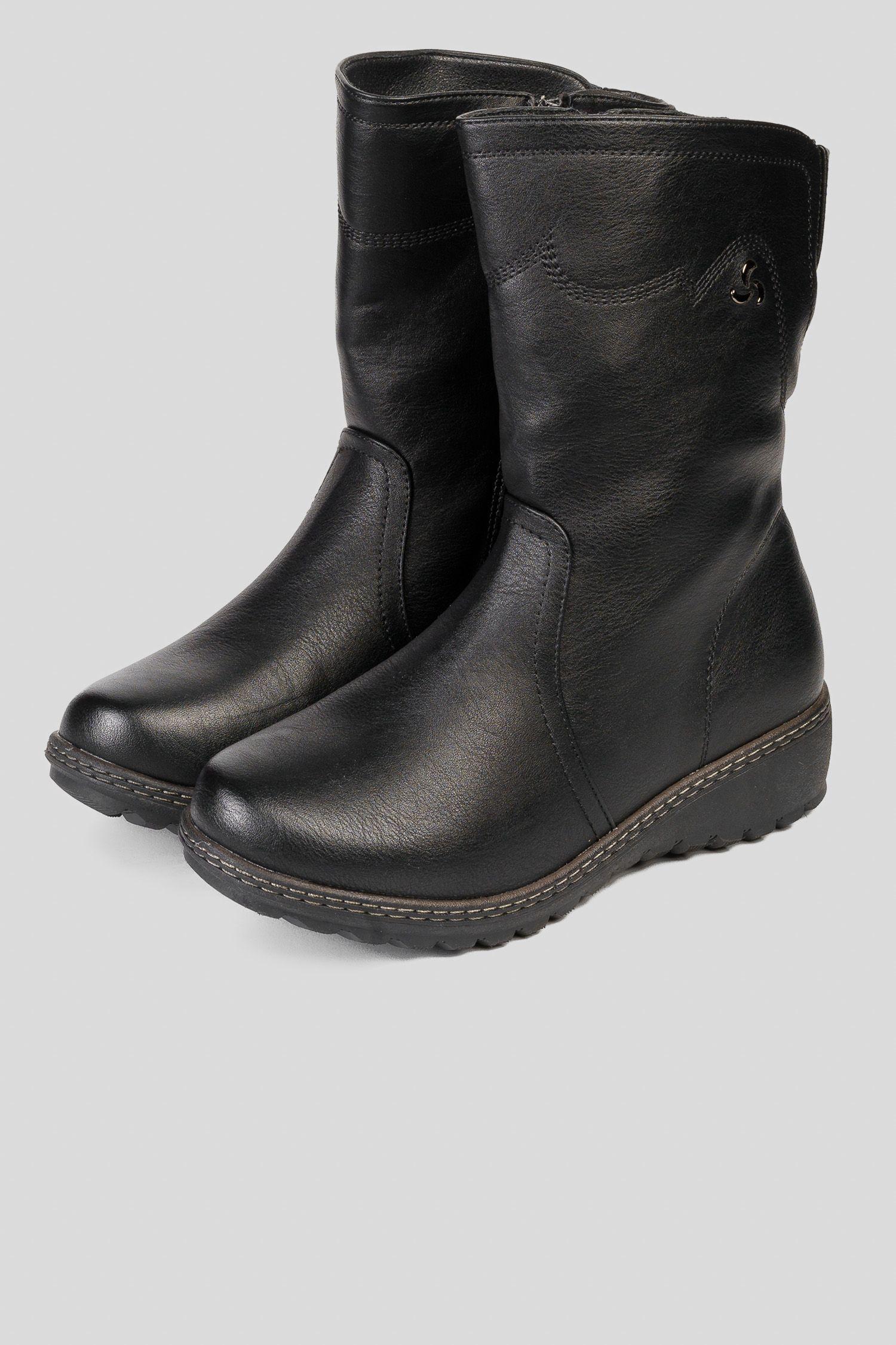 Bota Mujer Negro Kalea Thunder Blue-2