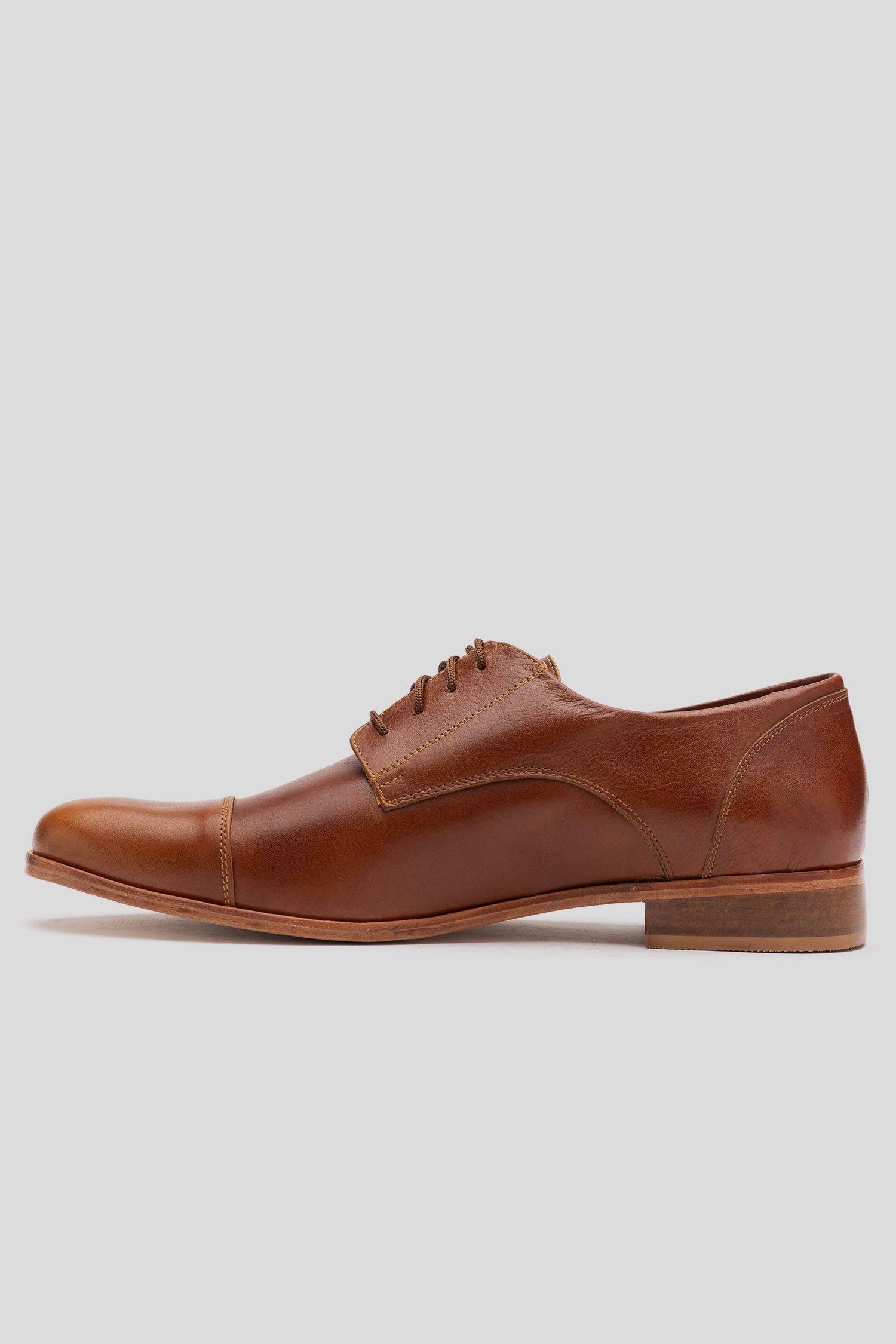 Zapato Cuero Ciprés Café Acha-1