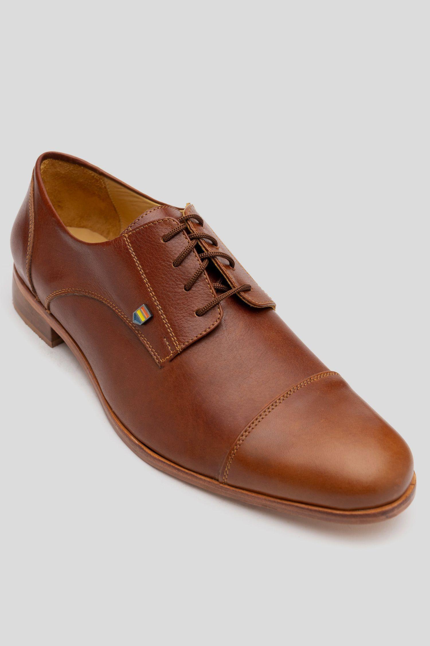 Zapato Cuero Ciprés Café Acha-2