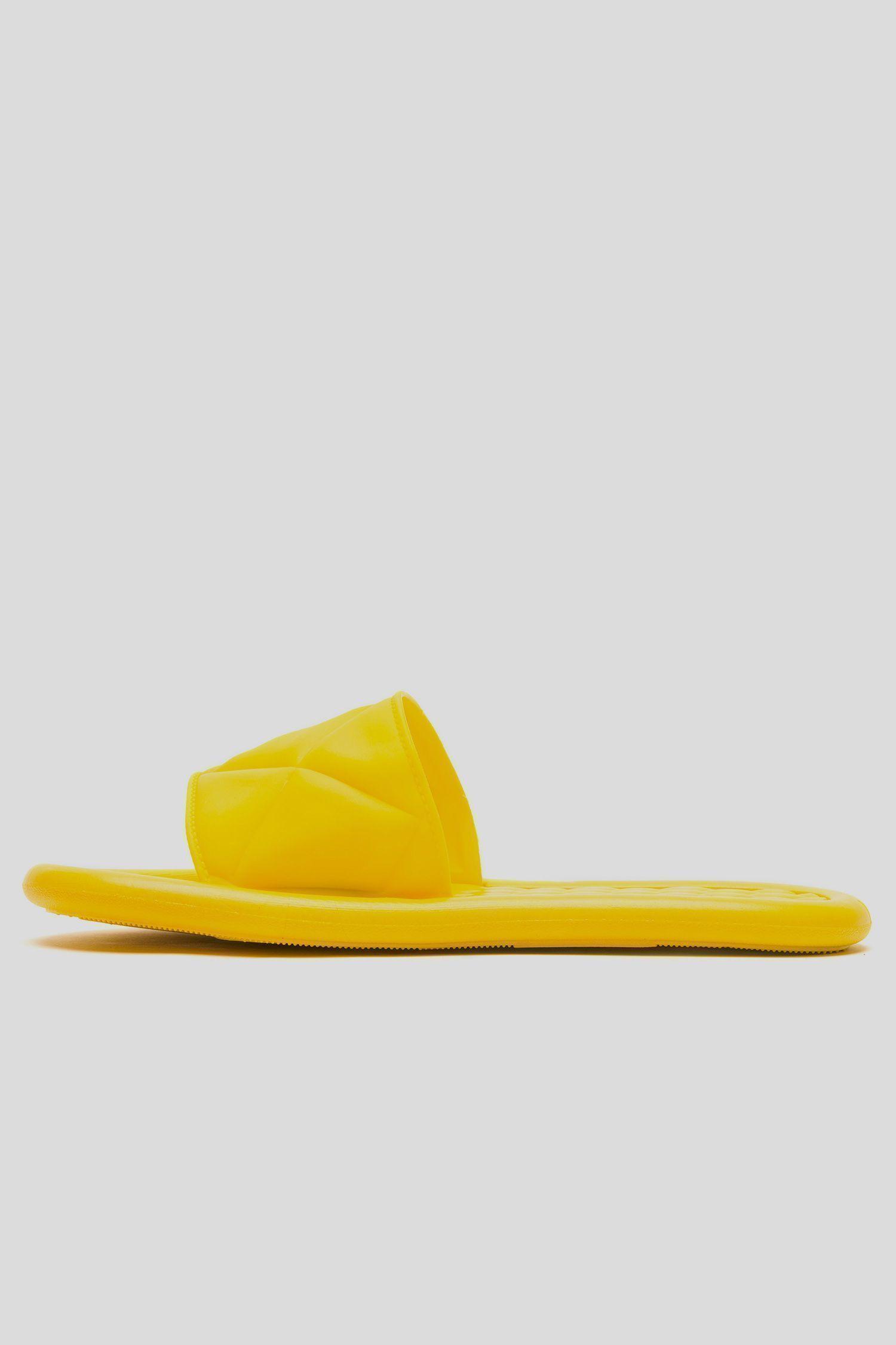 Sandalia Mujer Amarillo Catu Chancleta-1