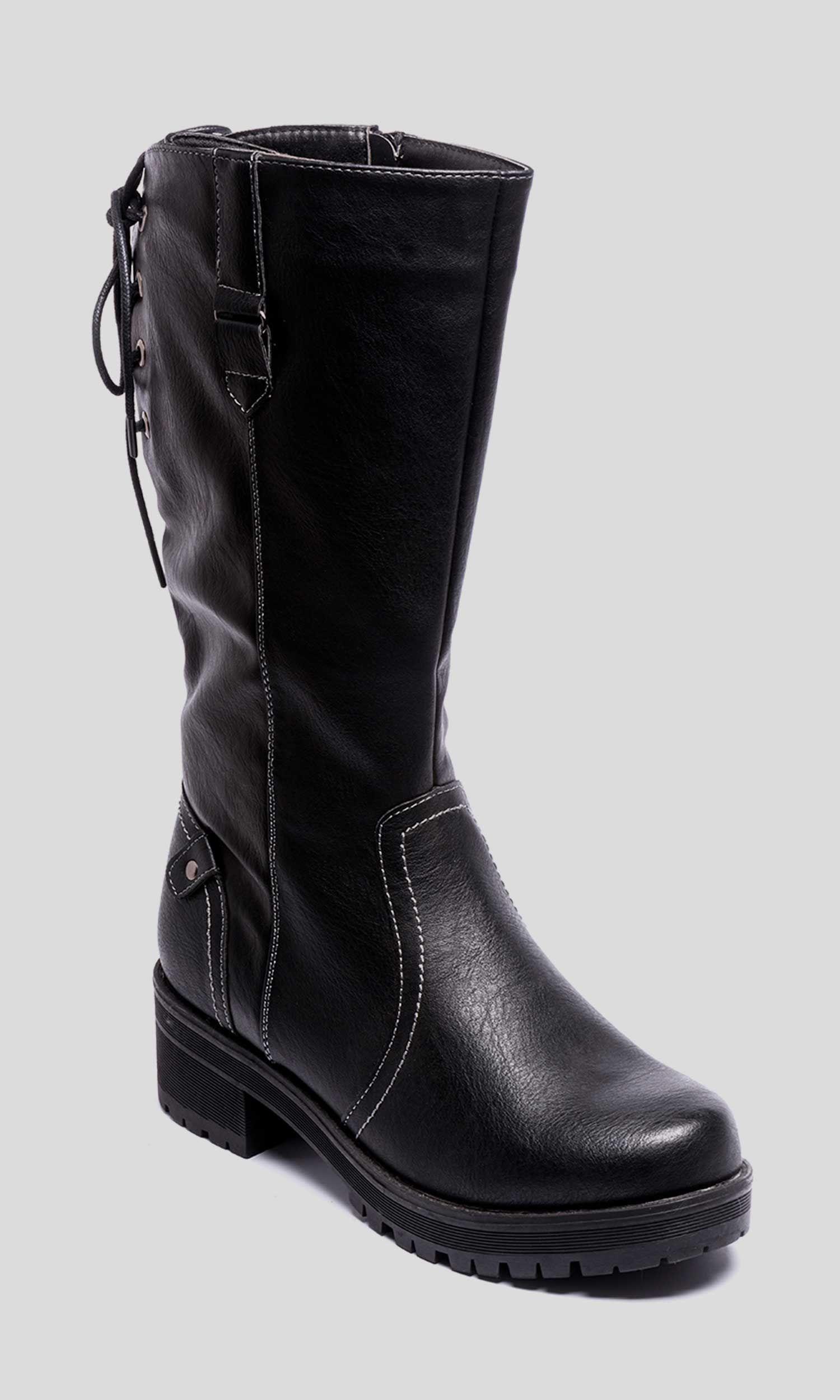 Bota Cindy Black Chancleta-2