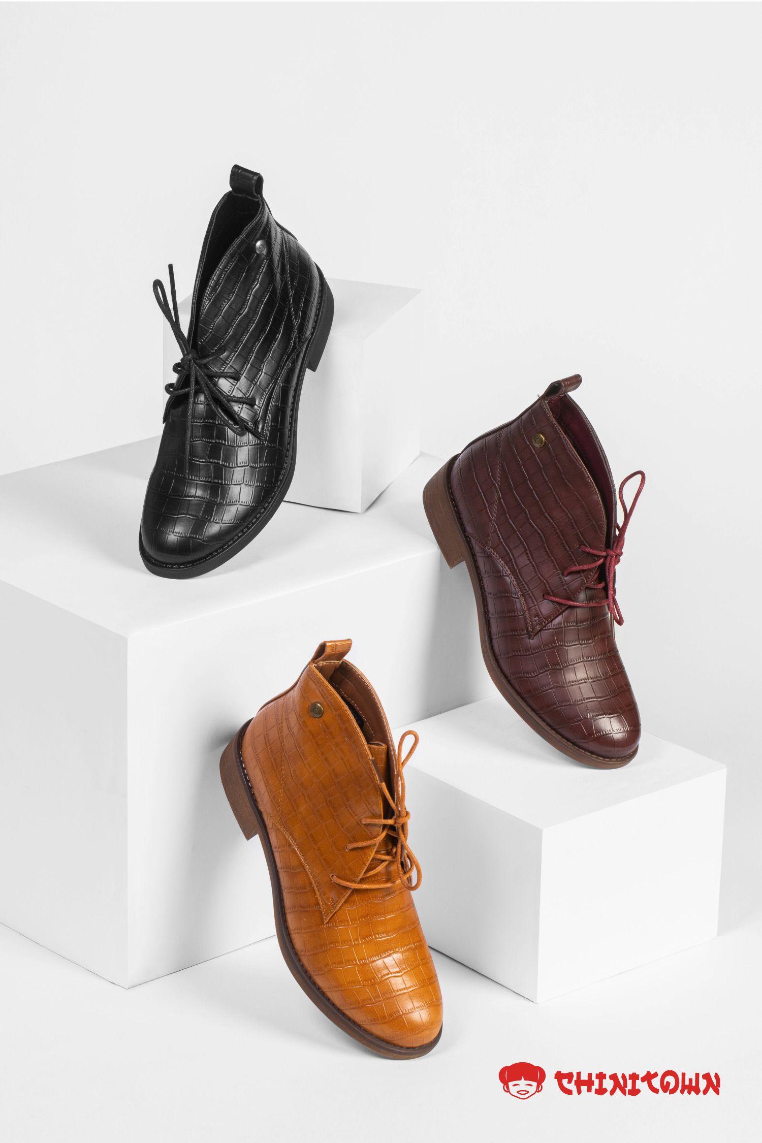 Zapato Mujer Negro Alona Chinitown-5