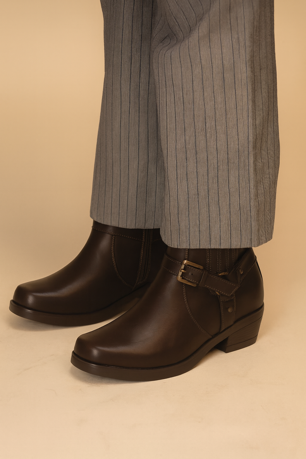 Bota Hombre Café Ignacio Chancleta-1