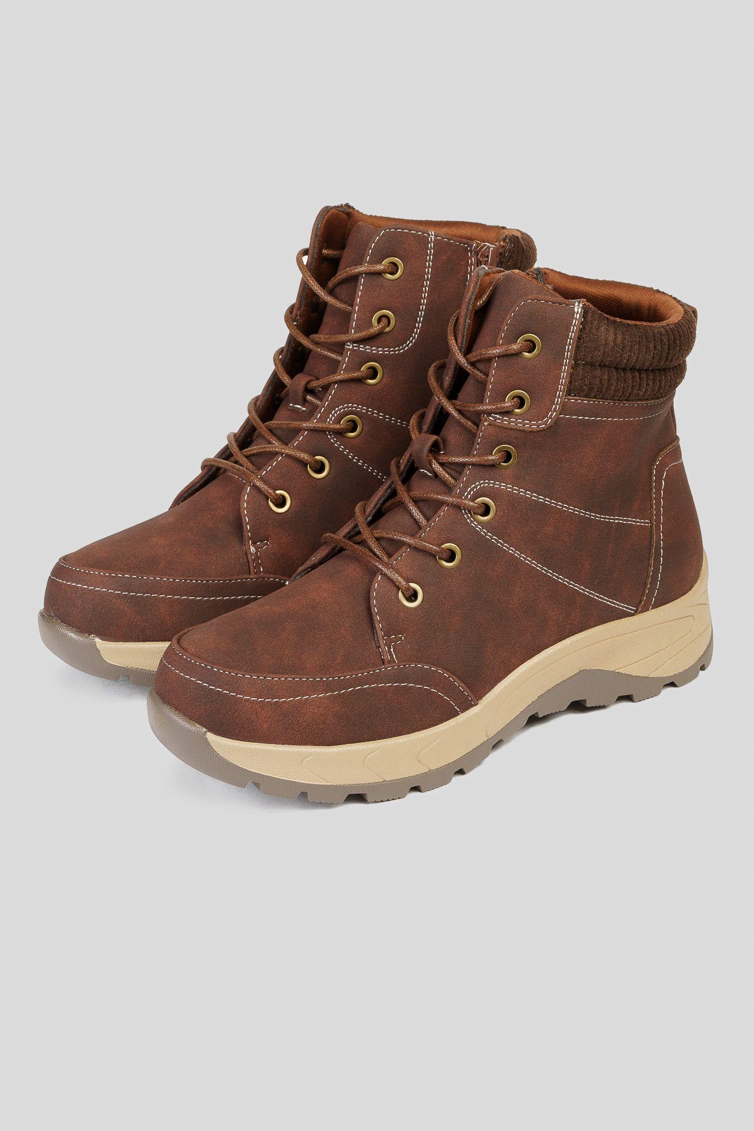 Botín Mujer Café Oscuro Jeniffer Thunder Blue-2