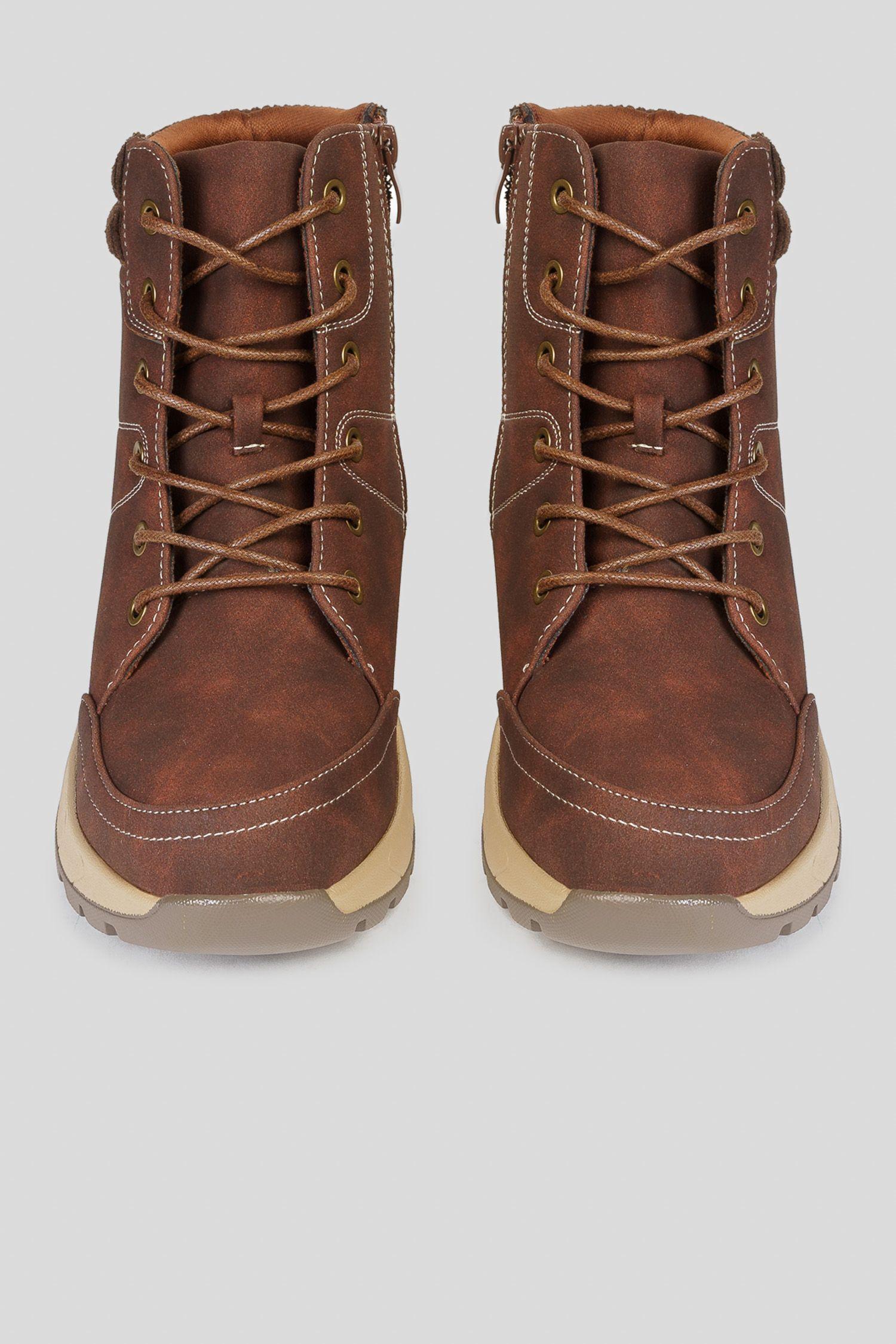 Botín Mujer Café Oscuro Jeniffer Thunder Blue-3