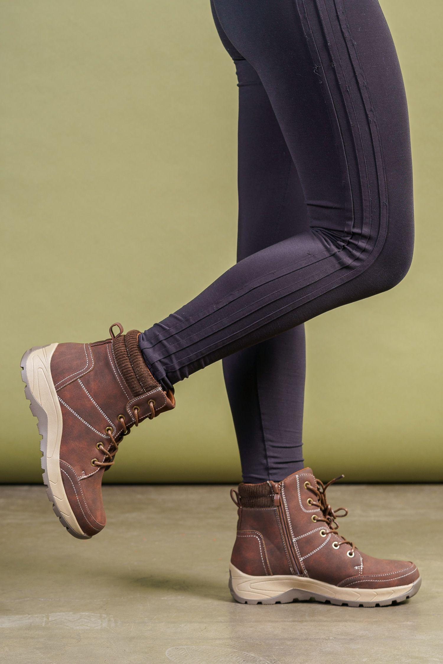 Botín Mujer Café Oscuro Jeniffer Thunder Blue-1