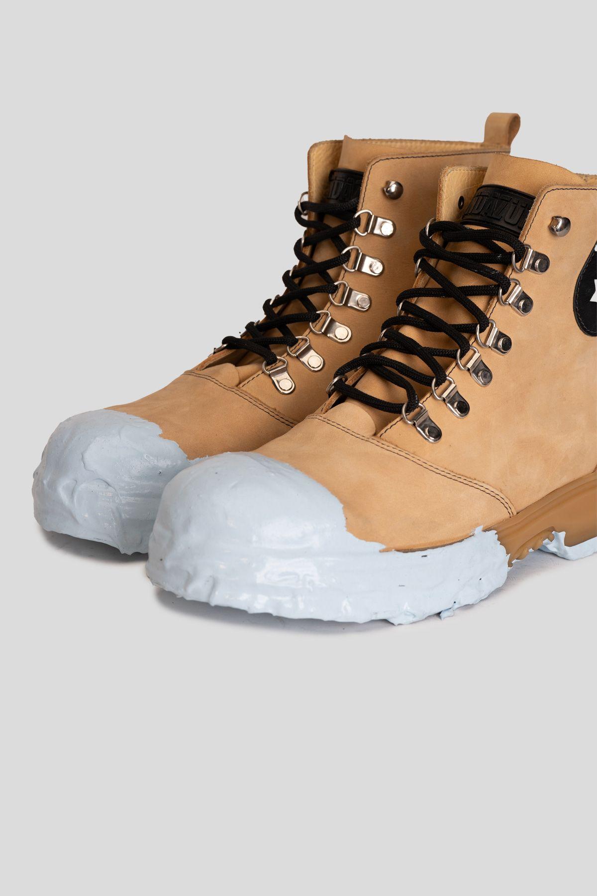 Botín Cuero Terra Cemento Camel Landazuri-5