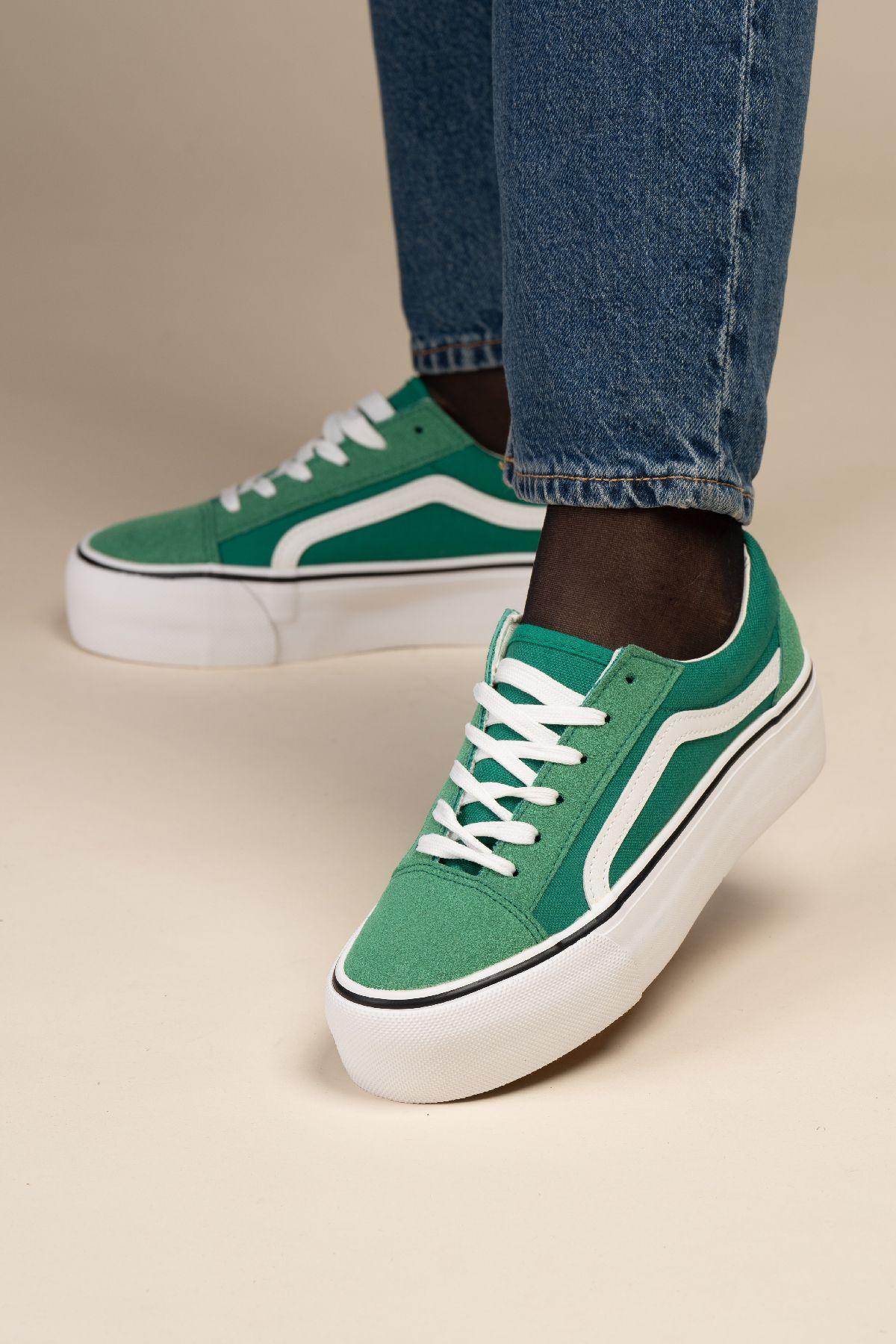 Zapatilla Urbana Mujer Verde Tori Chinitown-3