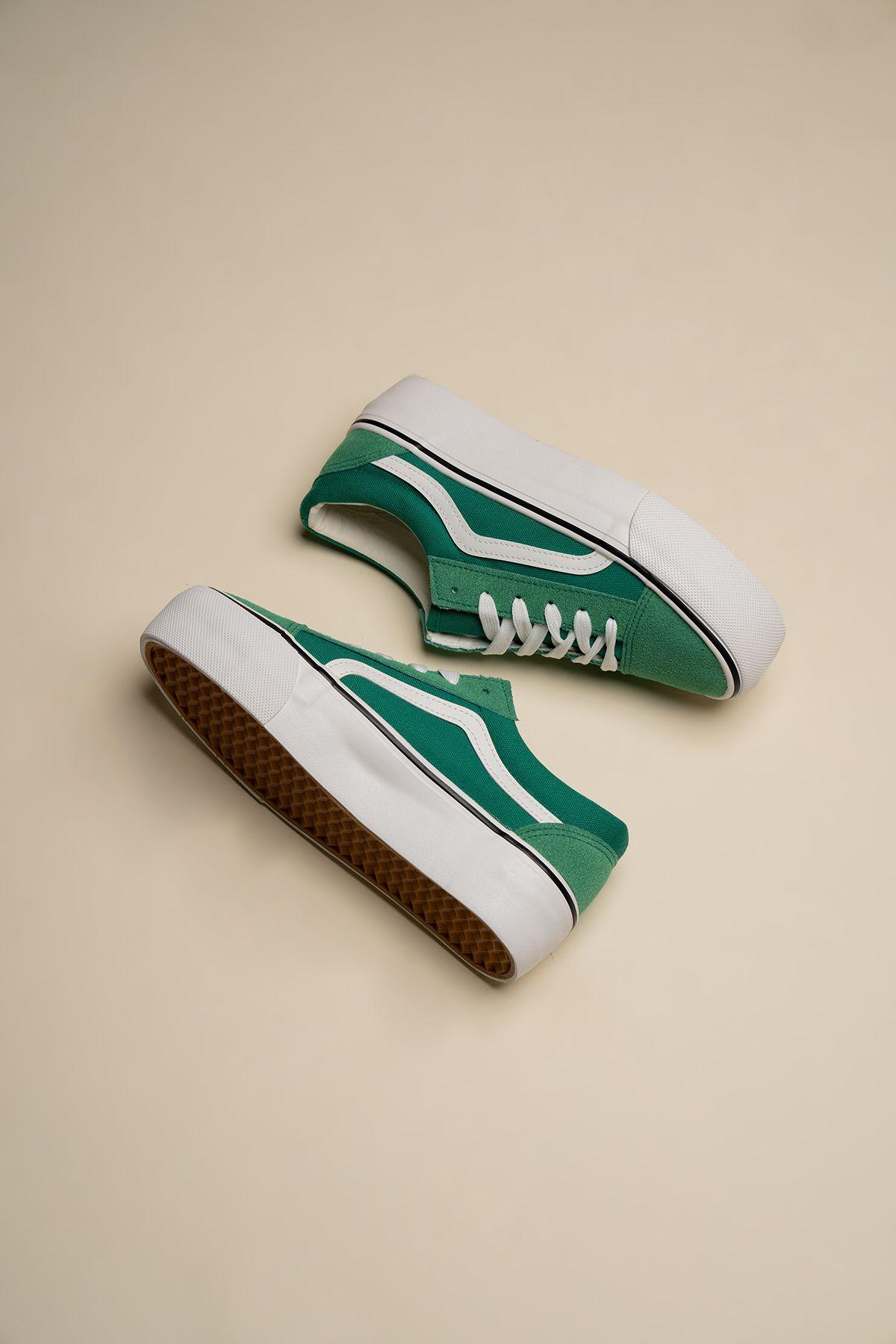 Zapatilla Urbana Mujer Verde Tori Chinitown-4
