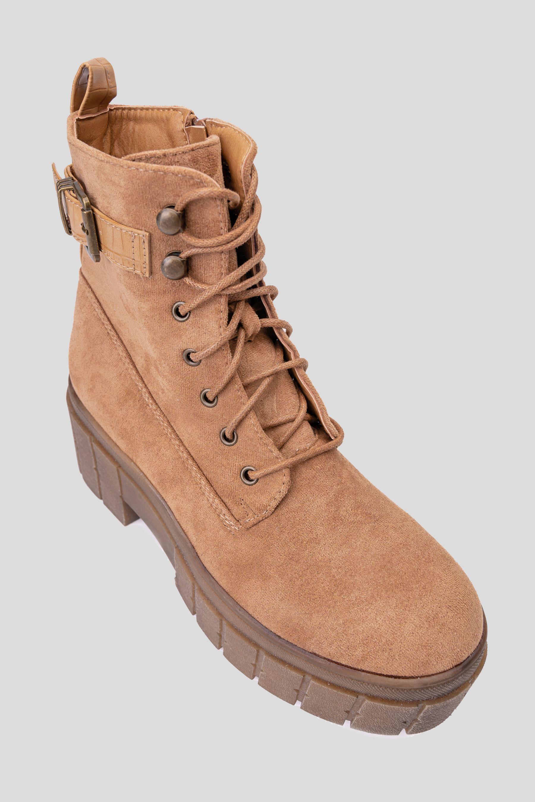 Botín Mujer Khaki Demi Boteli-2