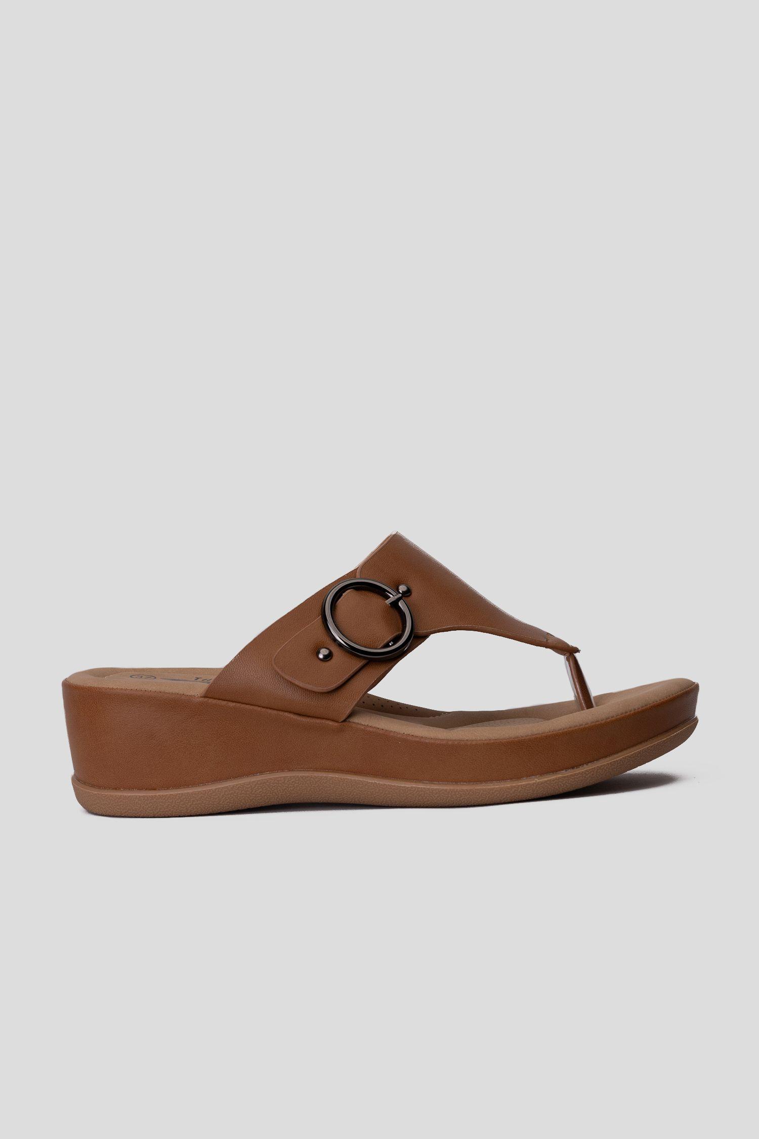 Sandalia Mujer Camel Danae Thunder Blue-0